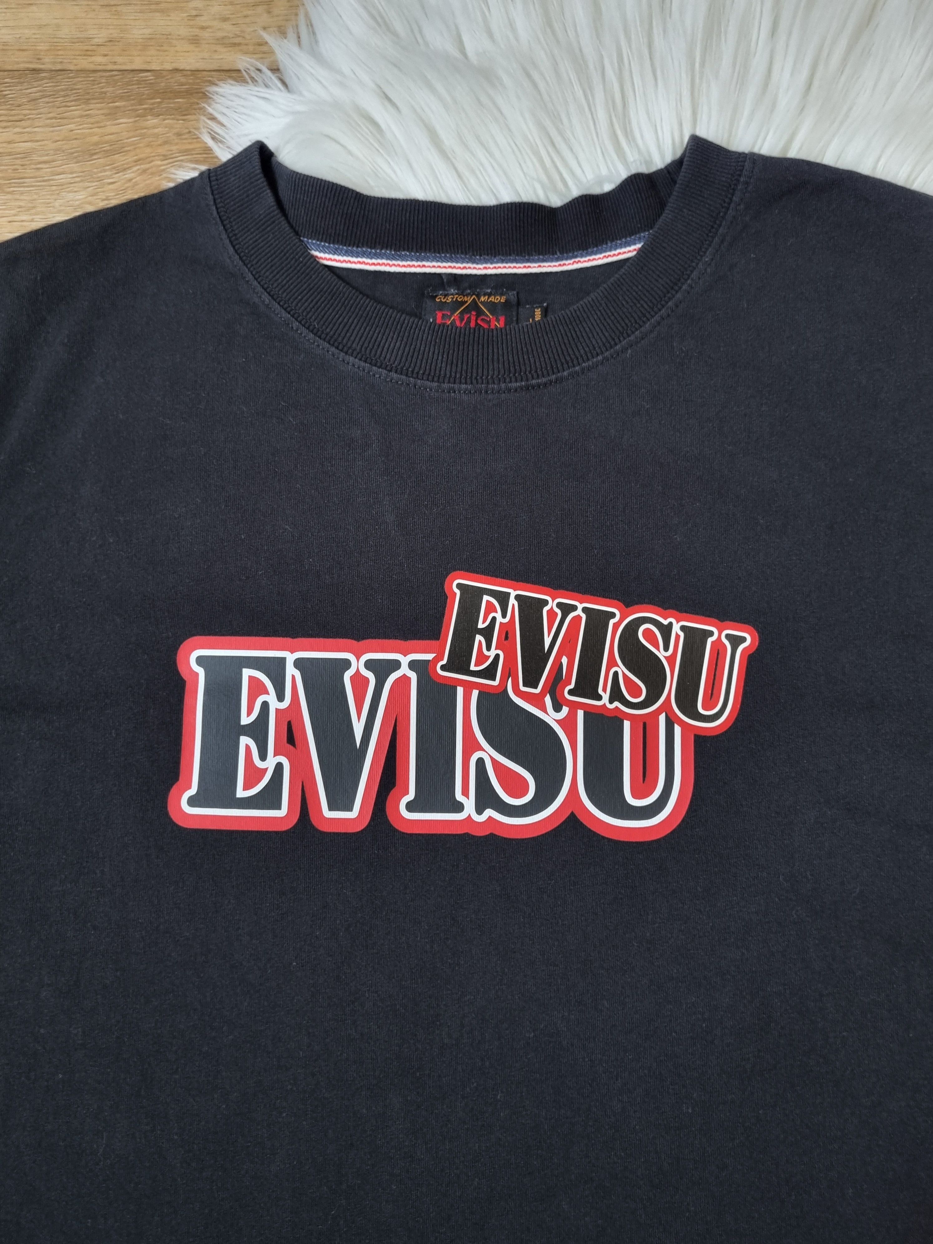 Evisu Evisu Big Logo Japan T-Shirt Size US M / EU 48-50 / 2 - 4 Thumbnail