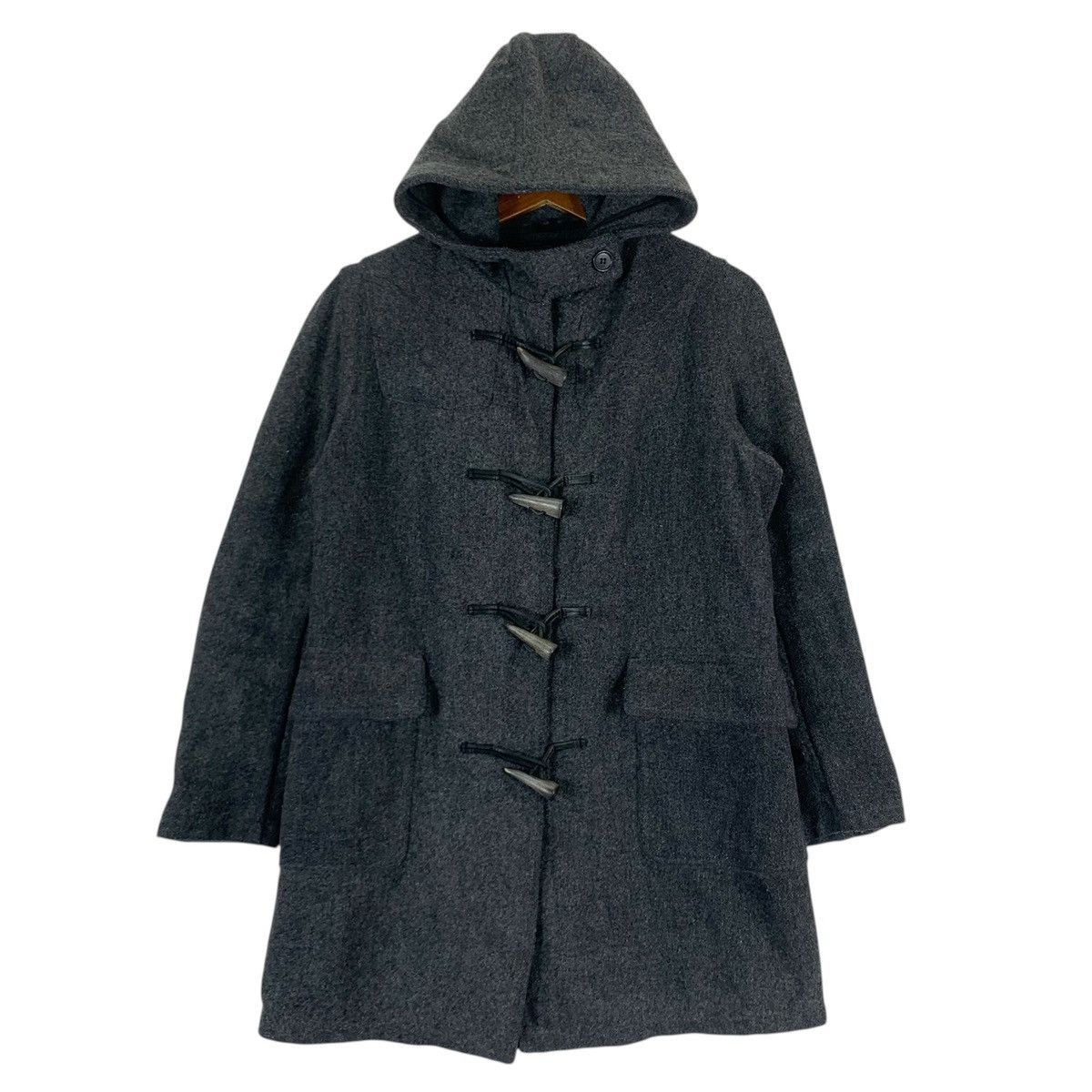 Japanese Brand × Journal Standard × Vintage Vintage Journal Standard Duffle Hoodie Coat Size US M / EU 48-50 / 2 - 1 Thumbnail
