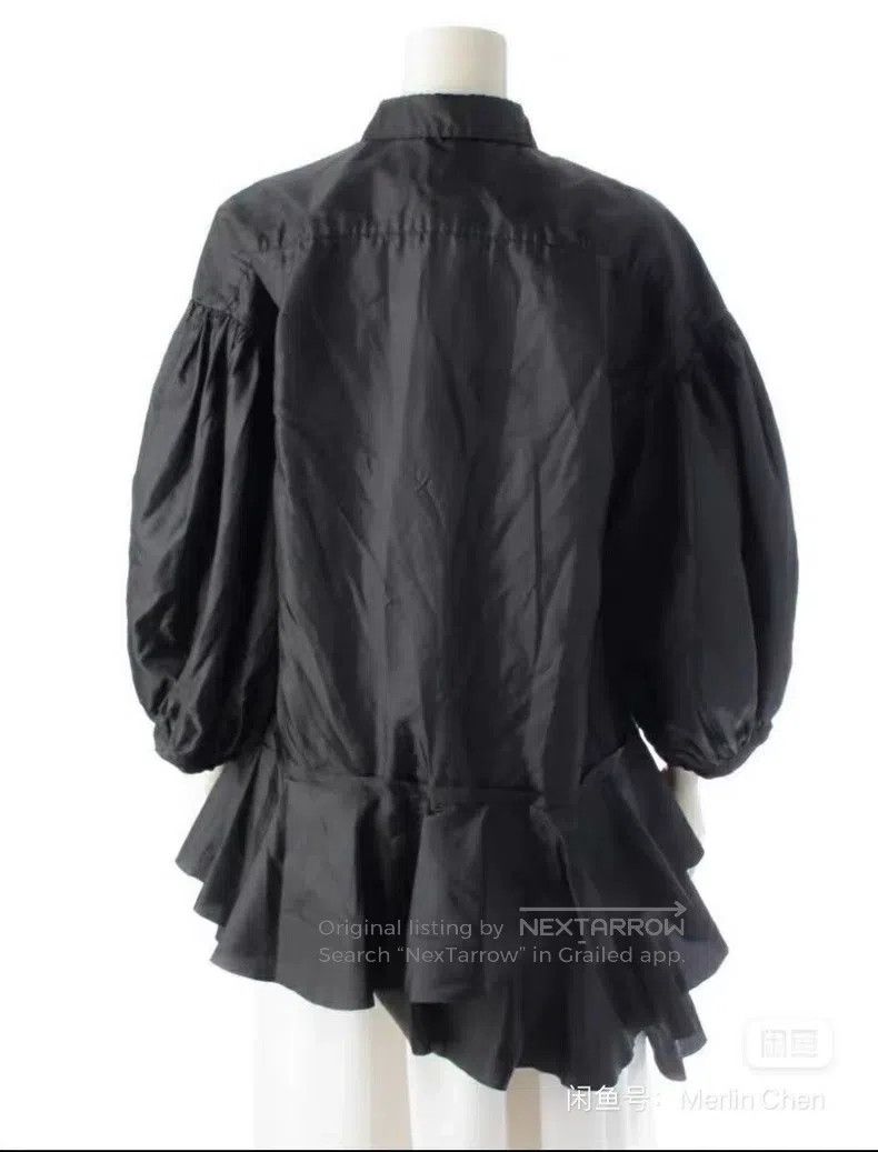 Comme des Garcons Comme Des Garcons Polyester glossy shirt dress Size S / US 4 / IT 40 - 3 Thumbnail