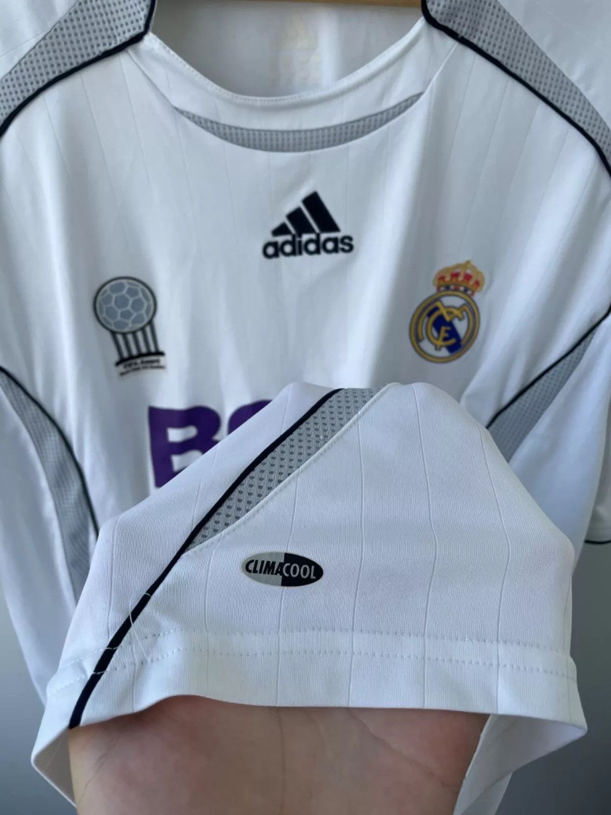 Adidas Real Madrid #9 Ronaldo Jersey Shirt Large 2006/2007 Size US XL / EU 56 / 4 - 6 Thumbnail