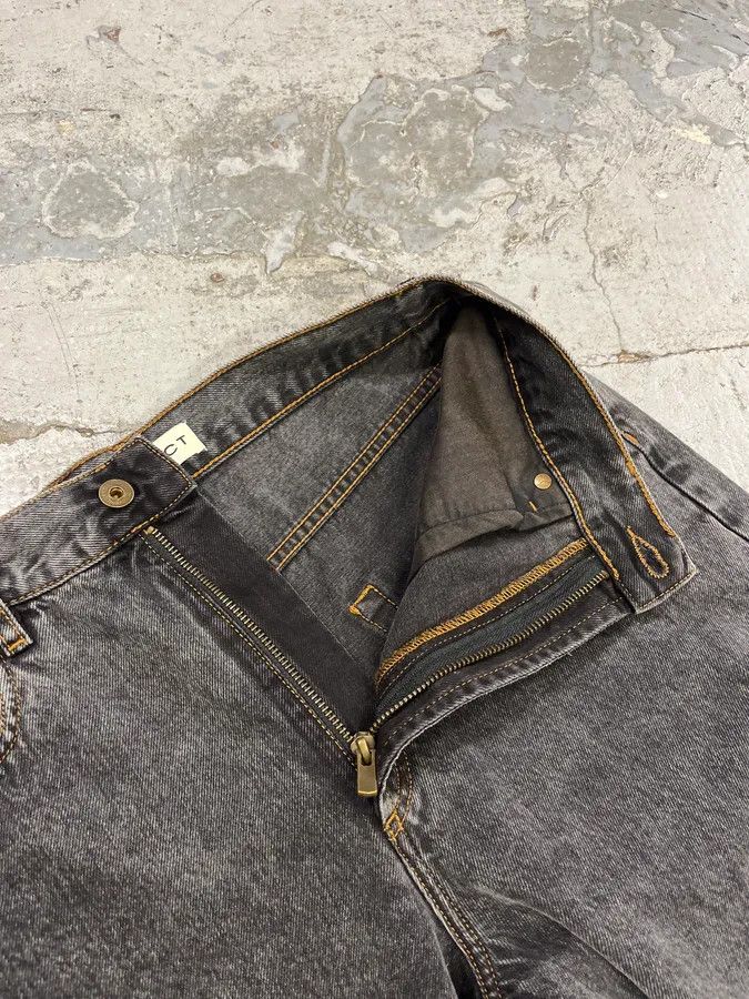 Y/Project SS2023 Y/Project Cow-Boy Brut Grey Astro Denim Jeans Size US 33 - 11 Thumbnail