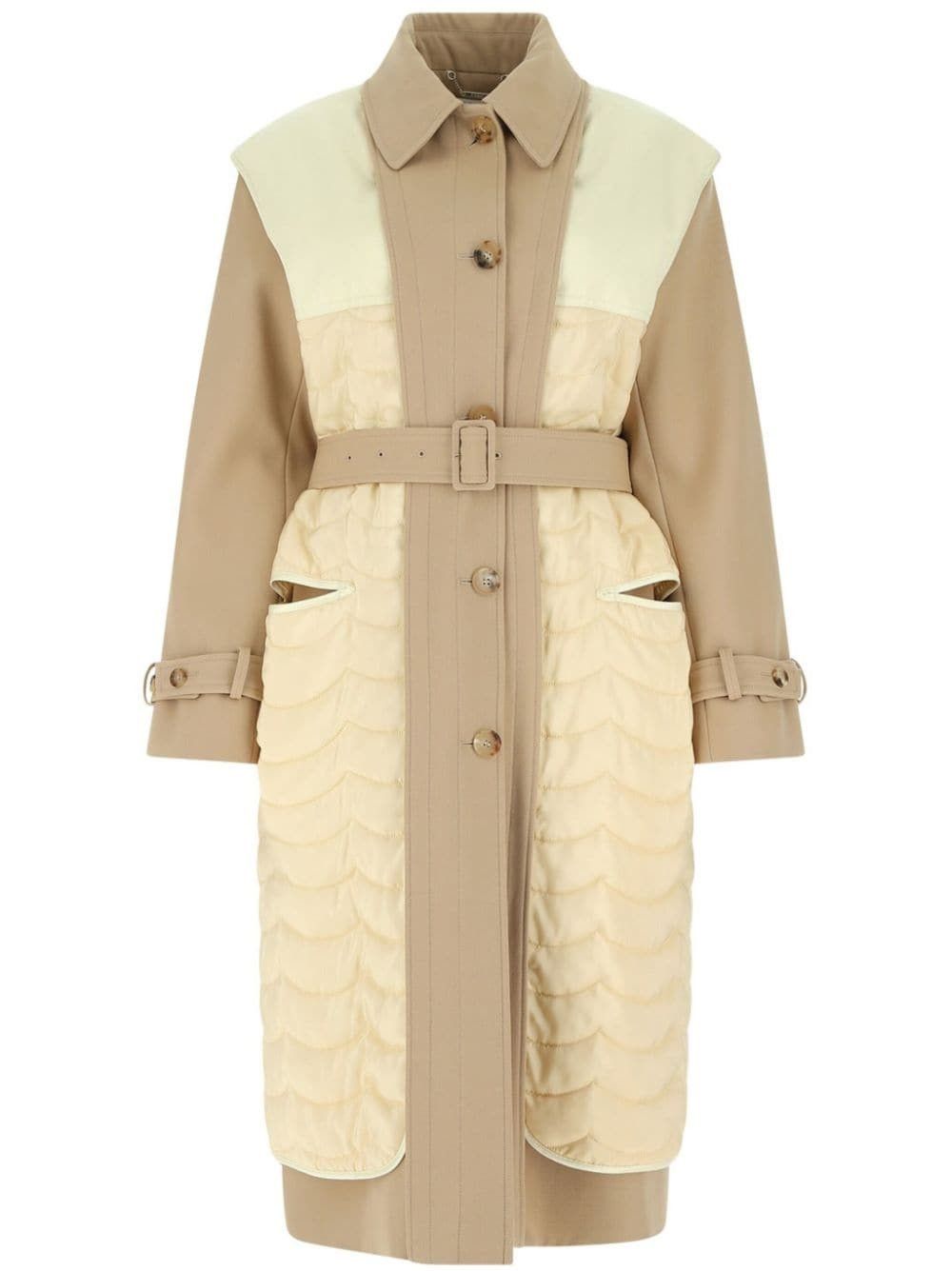 Chloe o1y0825 Trench Coat in Camel/Beige Size S / US 4 / IT 40 - 1 Thumbnail