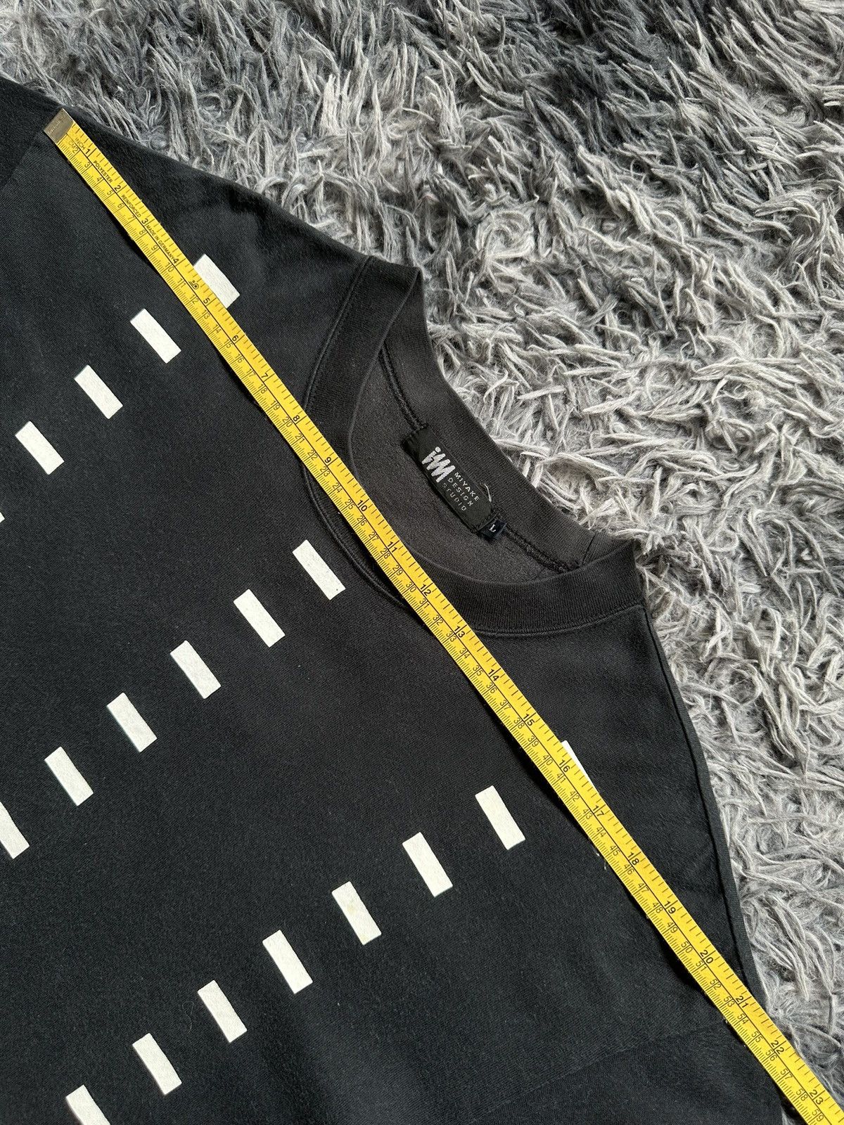 Issey Miyake 90's Issey Miyake [ Miyake Design Studio ] art tee Size US L / EU 52-54 / 3 - 11 Thumbnail