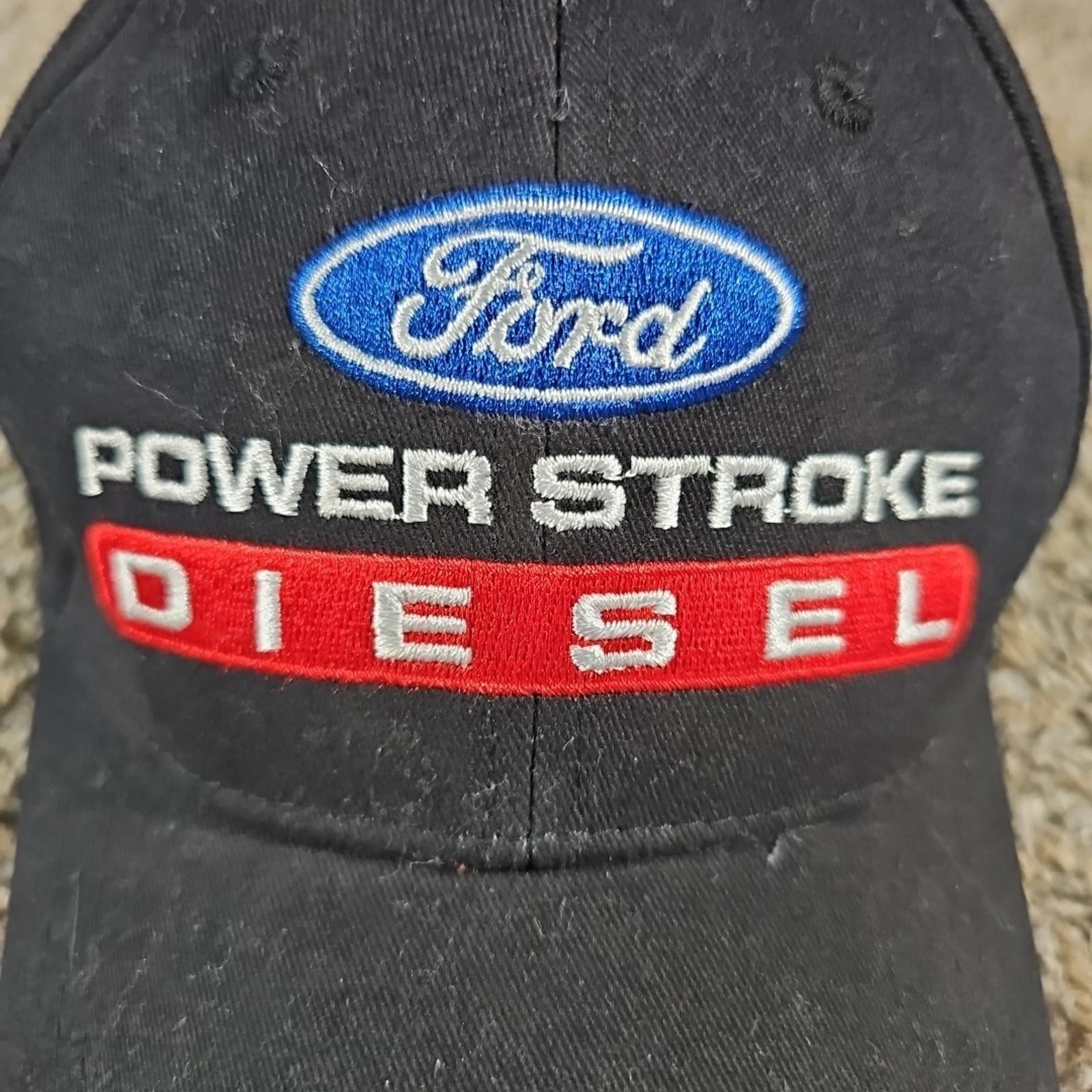 Ford Ford Power Stroke Diesel Strapback Hat Size ONE SIZE - 3 Thumbnail