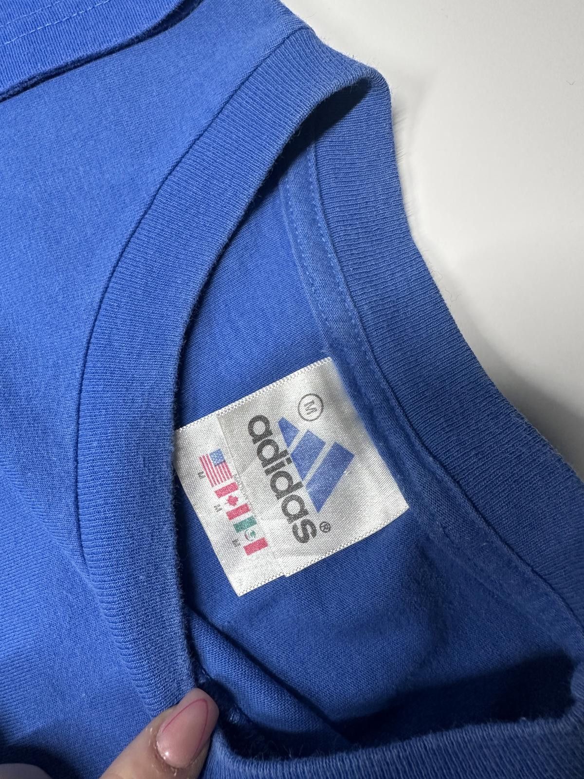 Adidas Adidas Classic Blue T-Shirt Size US M / EU 48-50 / 2 - 5 Thumbnail