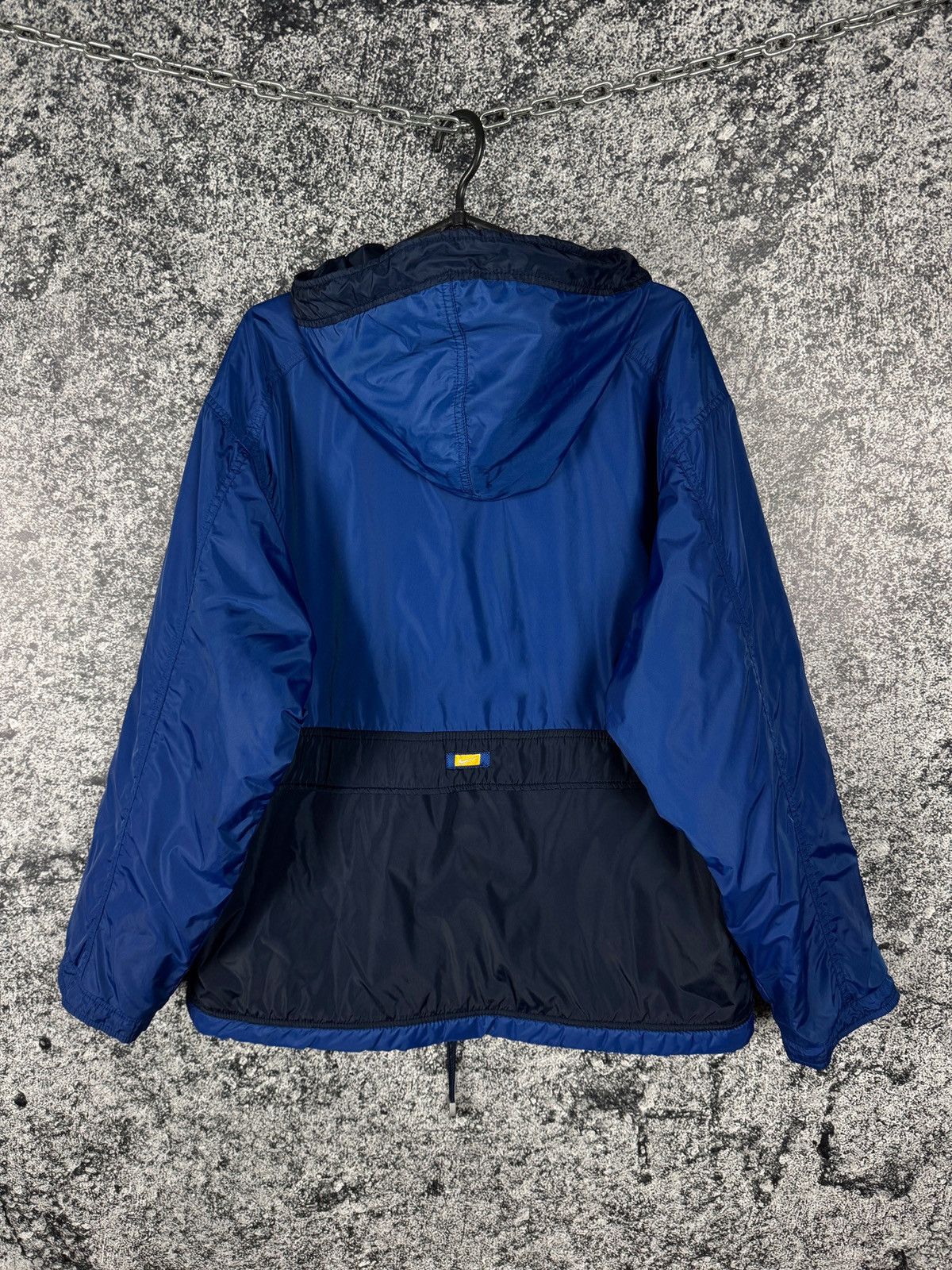 Nike Men’s Nike Vintage 90s Blue Nylon Anorak Jacket Size S Size US S / EU 44-46 / 1 - 10 Thumbnail