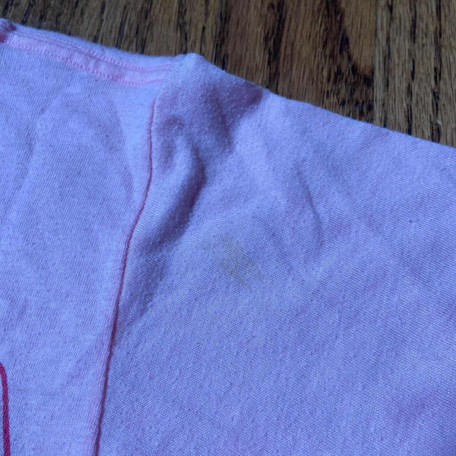 Hanes 80s rick springfield pink tee Size US S / EU 44-46 / 1 - 4 Thumbnail