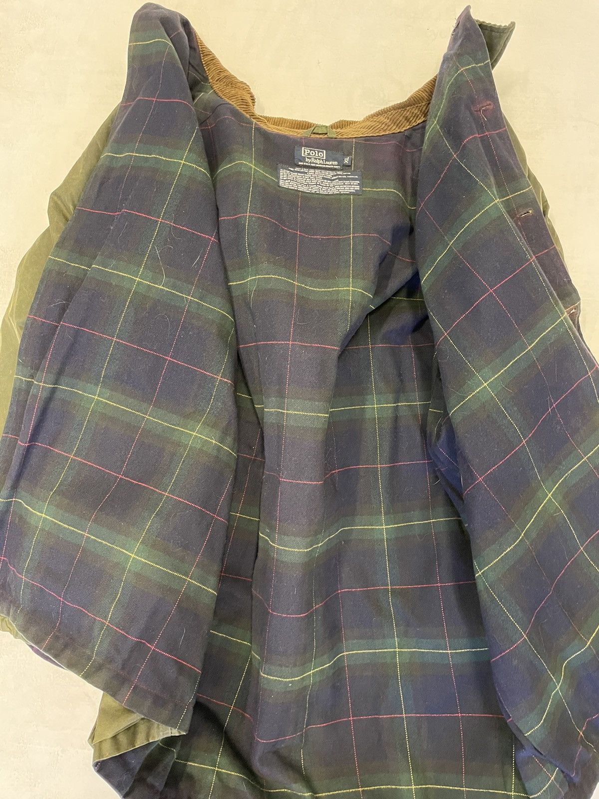 Polo Ralph Lauren × Vintage Vintage Oil Cloth Hunting Jacket Size US XL / EU 56 / 4 - 9 Thumbnail