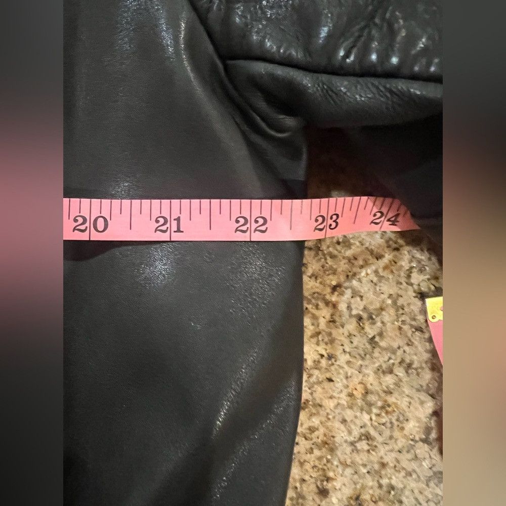 The Kooples The Kooples Leather Moto Jacket – Black Color NEVER WORN – Size L / US 10 / IT 46 - 7 Thumbnail