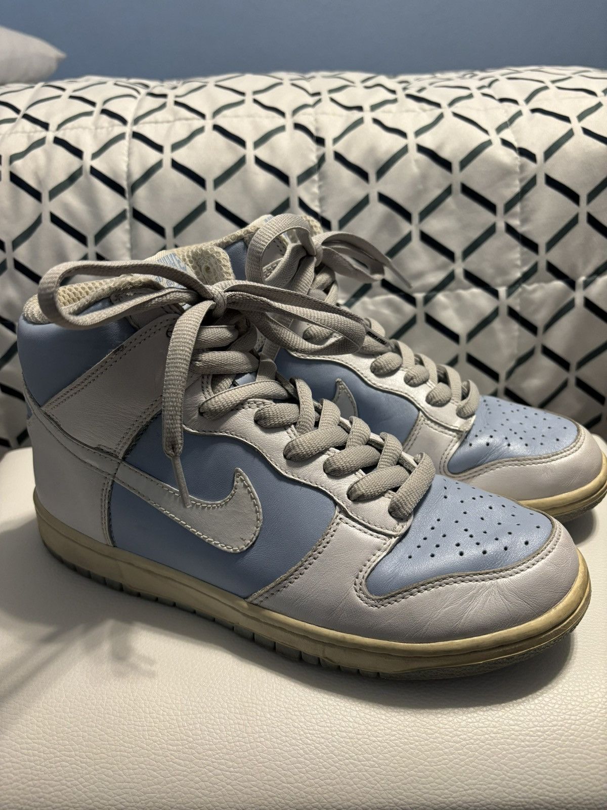 Nike Nike Dunk High Women’s UNC Ice Blue Sneakers Size US 8 / IT 38 - 1 Thumbnail