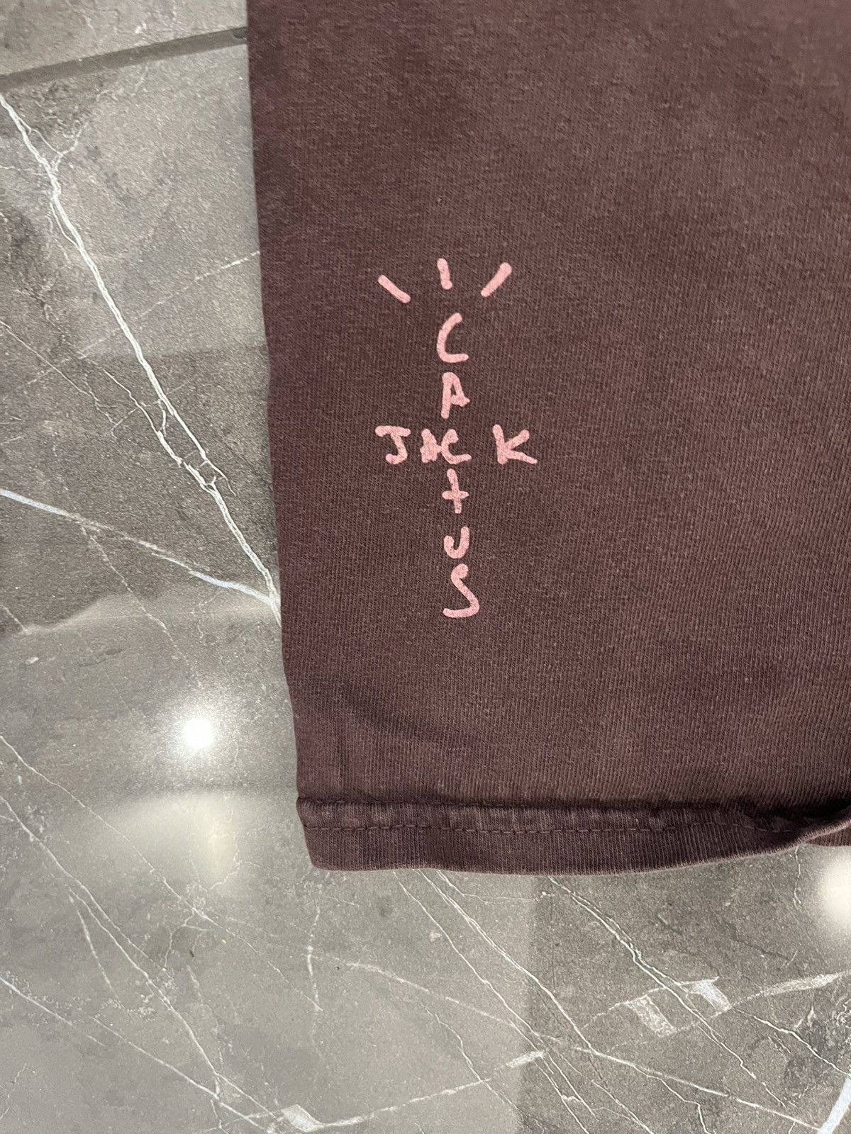 Fragment Design × Travis Scott Cactus Jack Fragment Travis Scott Icon T Shirt Brown Large Size US L / EU 52-54 / 3 - 2 Thumbnail