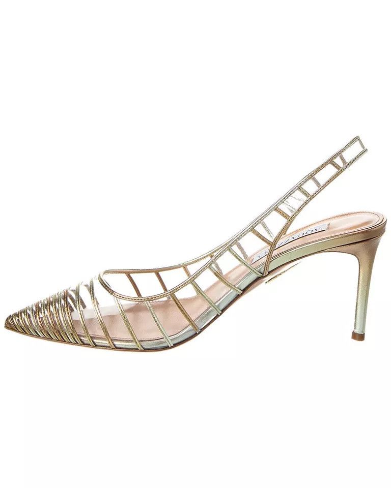 Aquazzura o1srvl11e1024 Pump in Brown Size US 10 / IT 40 - 2 Thumbnail