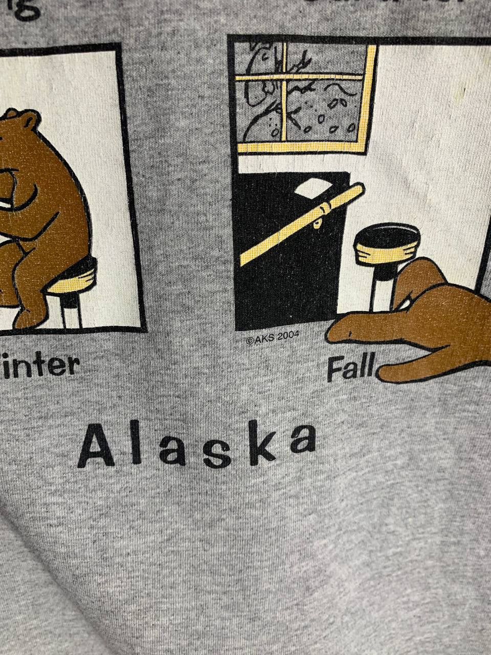 Cartoon Network VERY RARE ALASKA HUMOR T-SHIRT VINTAGE RETRO USA Y2K 90s SK8 Size US M / EU 48-50 / 2 - 4 Thumbnail