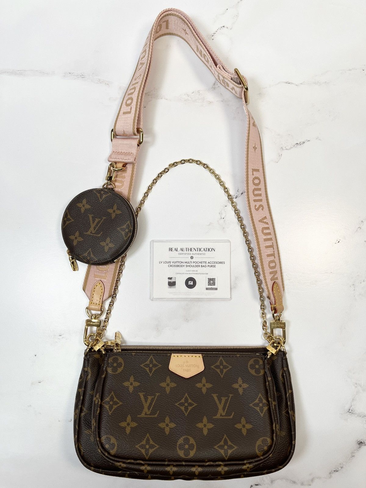 Louis Vuitton LV Louis Vuitton Multi Pochette Accesoires Bag Purse Size ONE SIZE - 2 Thumbnail