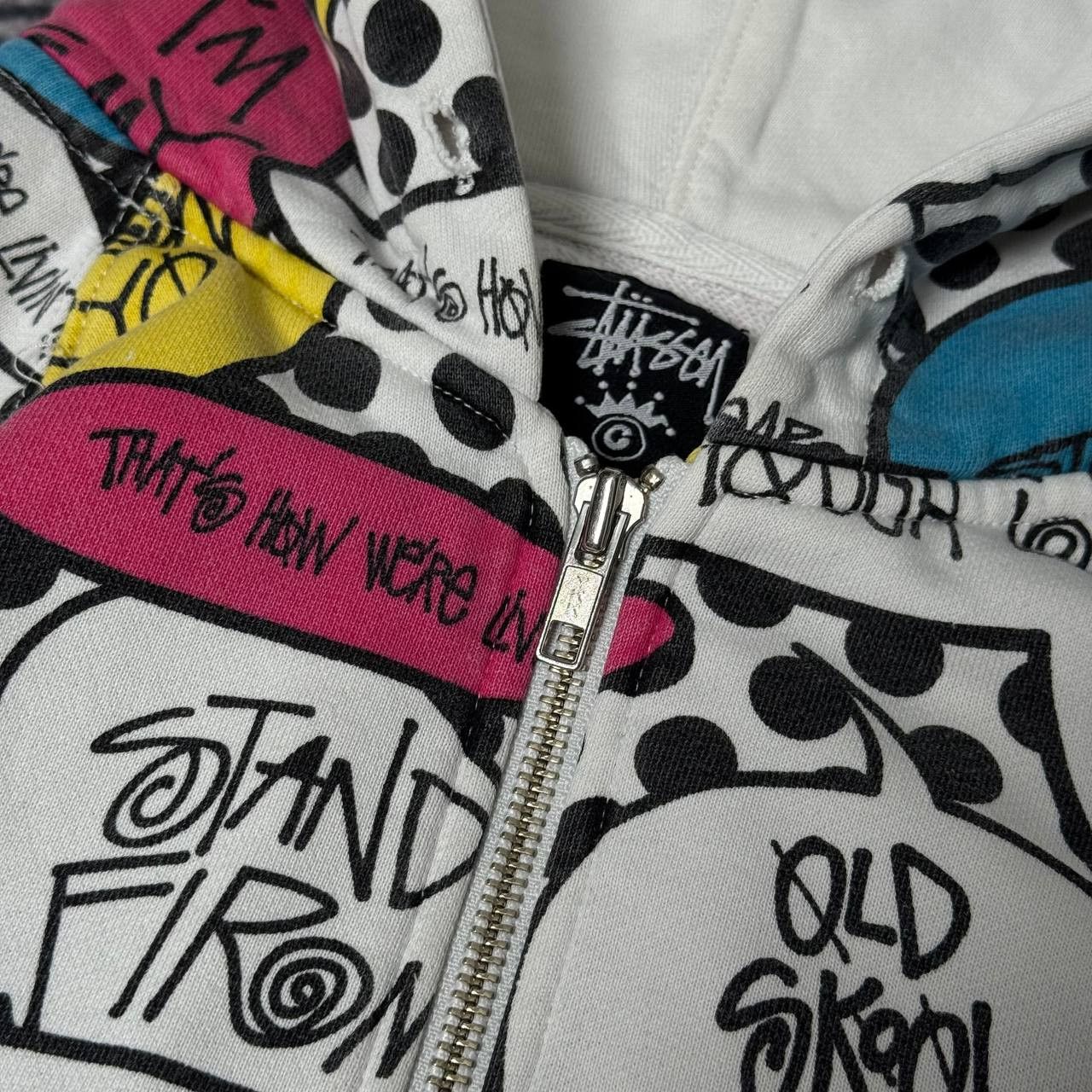 Stussy Very rare Vintage Zip-Hoodie Stussy Size US L / EU 52-54 / 3 - 8 Thumbnail