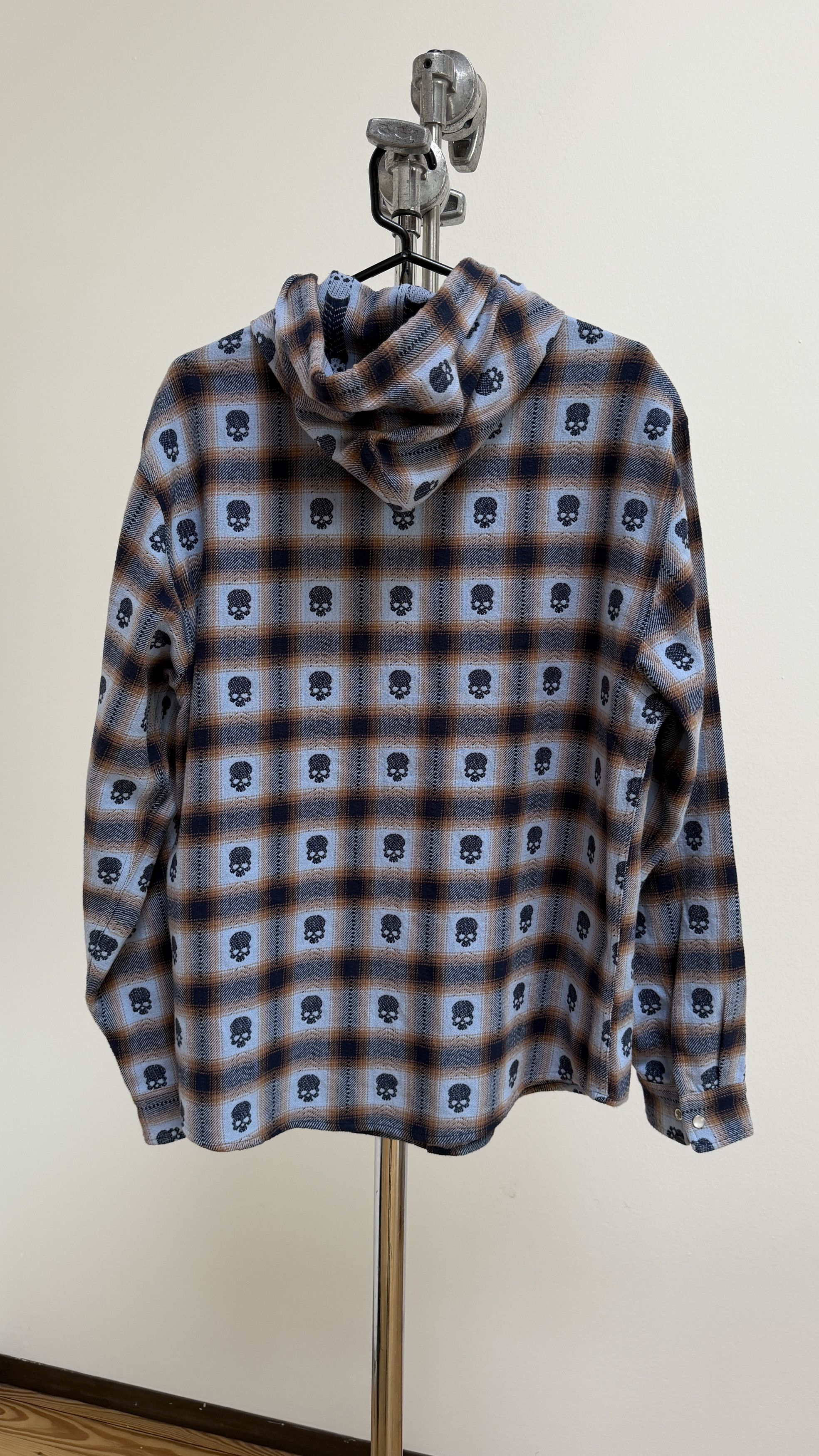 Number (N)ine × Supreme Supreme x Number (N)ine hooded skull Flannel Size US M / EU 48-50 / 2 - 2 Thumbnail