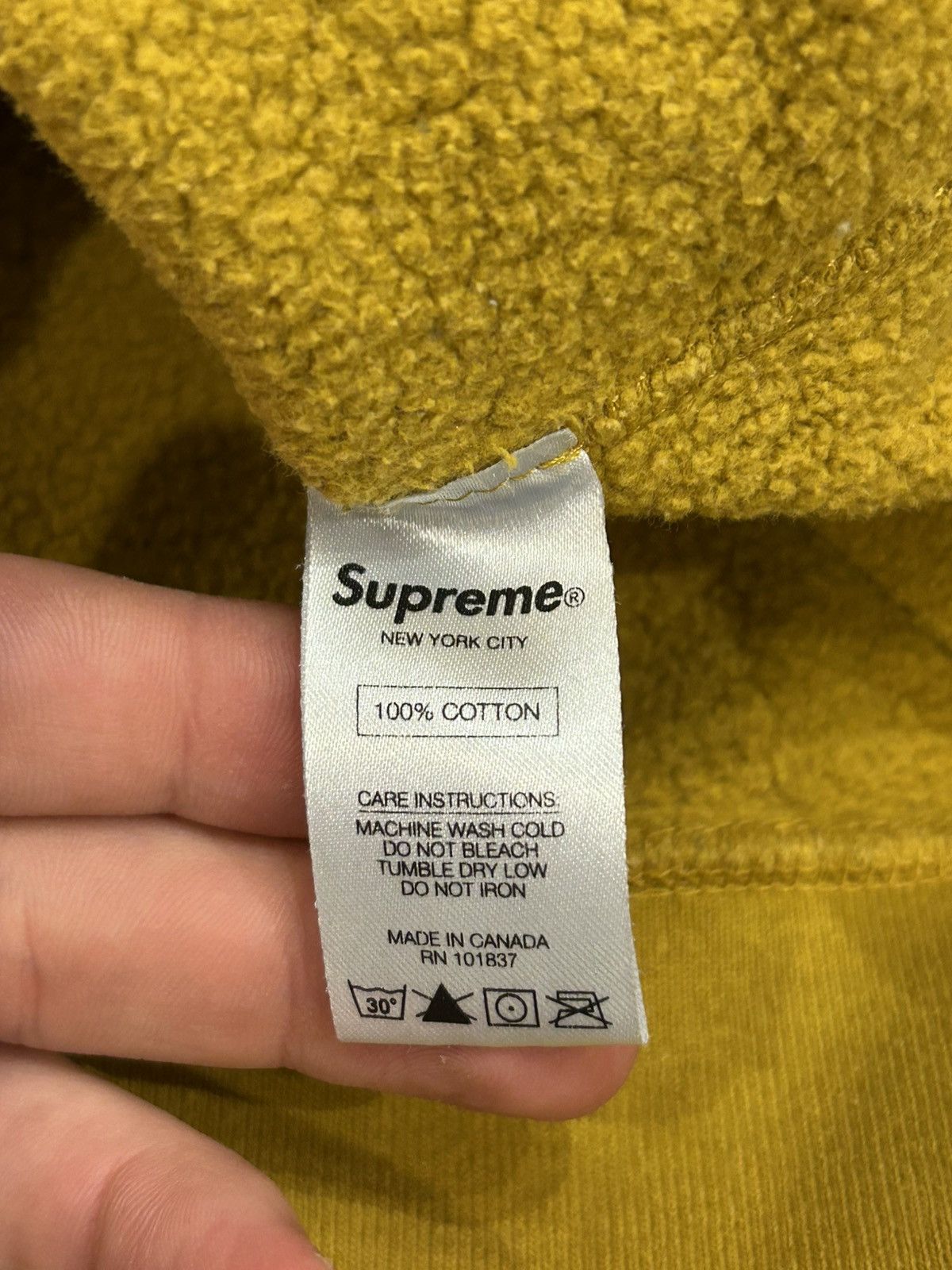 Antihero × Supreme Supreme Antihero Pope Crewneck - Mustard Size US M / EU 48-50 / 2 - 6 Thumbnail