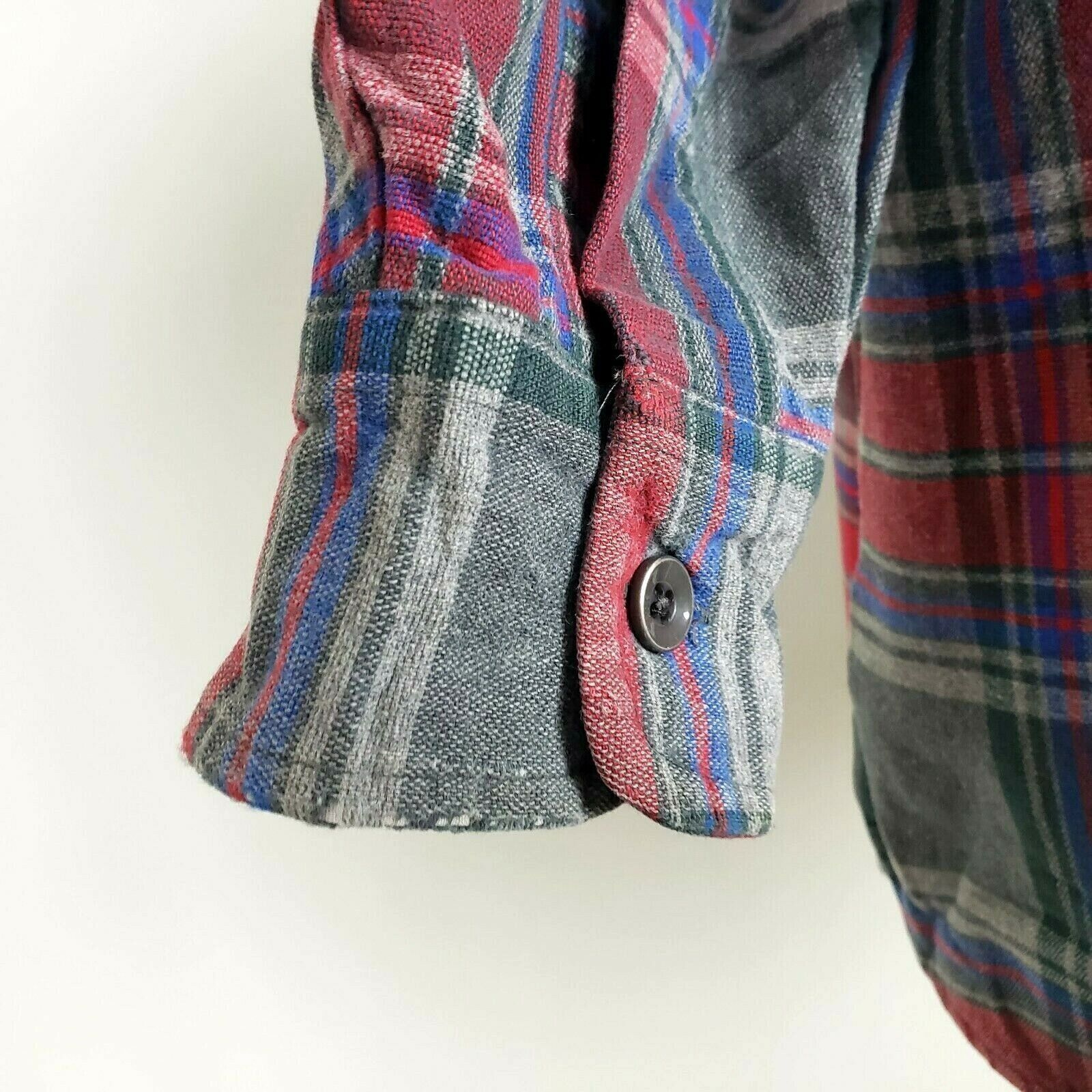 L.L. Bean LL Bean Chamois Cloth Shirt Mens Size Large Red Plaid Size US L / EU 52-54 / 3 - 9 Thumbnail