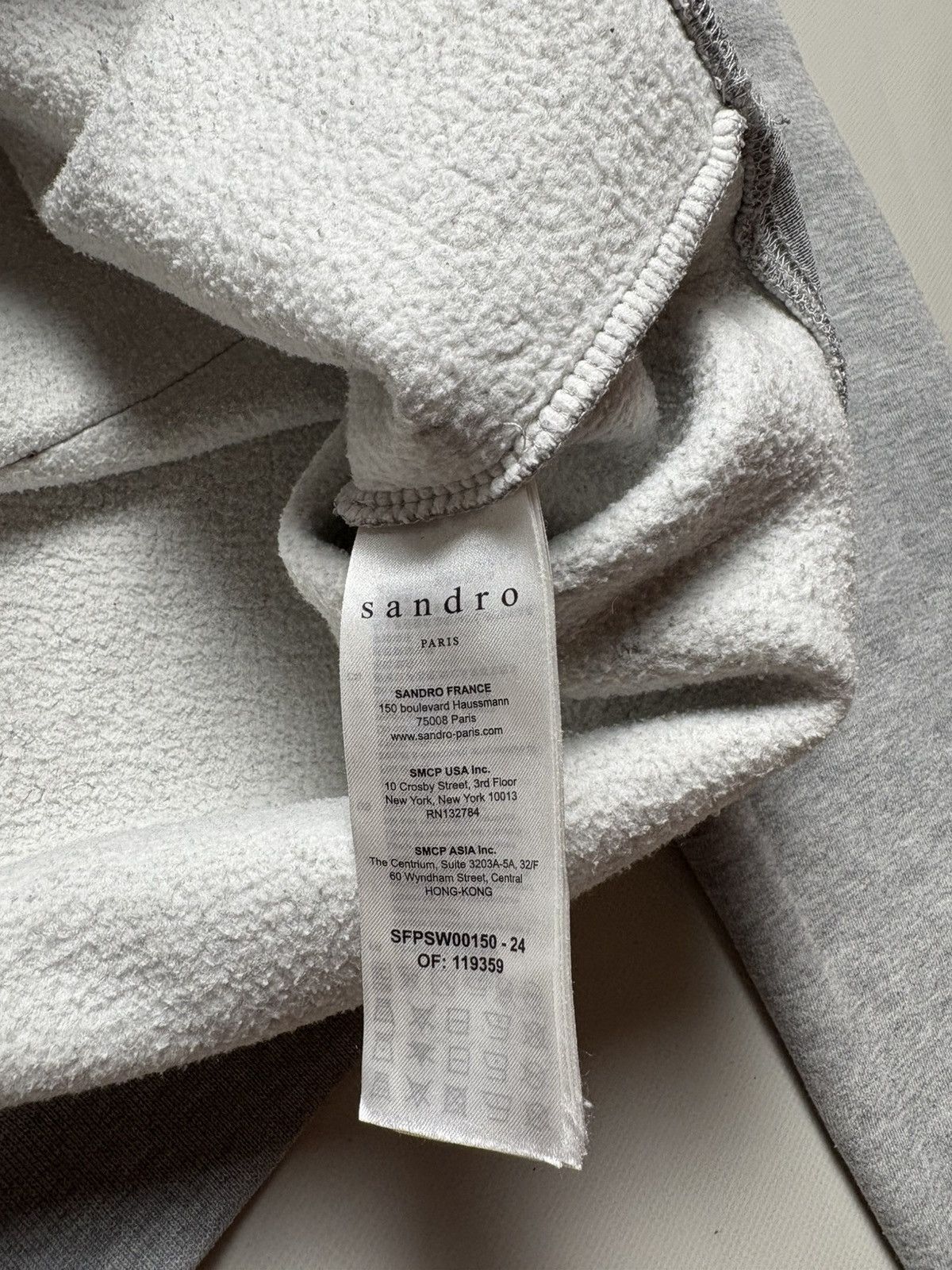 Sandro Sandro Paris Big Logo Hoodie Size S / US 4 / IT 40 - 5 Thumbnail
