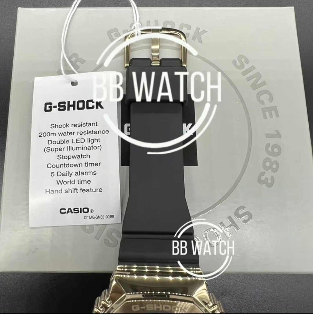 Casio × G Shock Casio G Shock GM-S2100GB-1A Size ONE SIZE - 6 Thumbnail