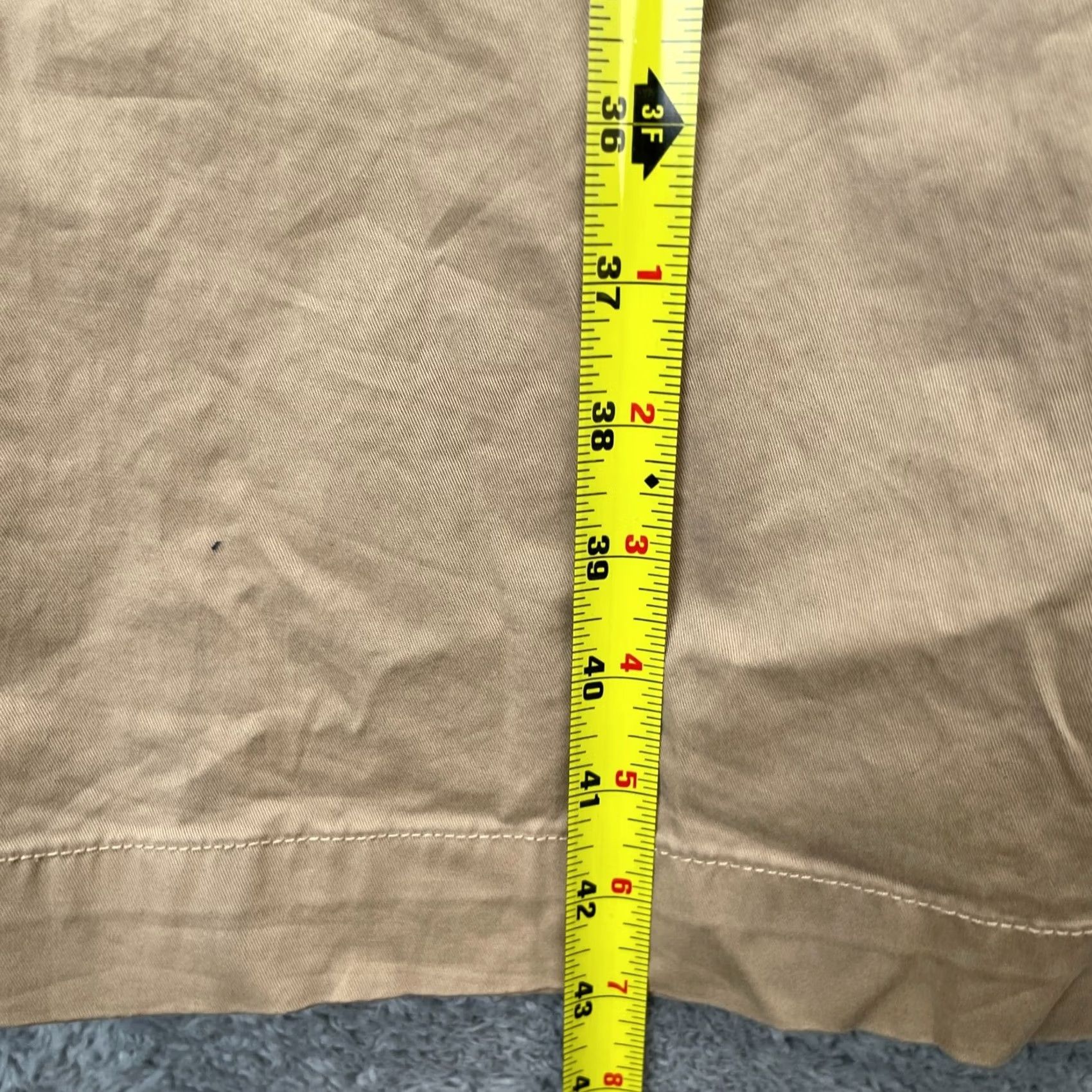 Gap Gap Pants Womens 6 Beige Chino Cotton Stretch Wide Leg Office Wear Business Pants Size 28" / US 6 / IT 42 - 6 Thumbnail
