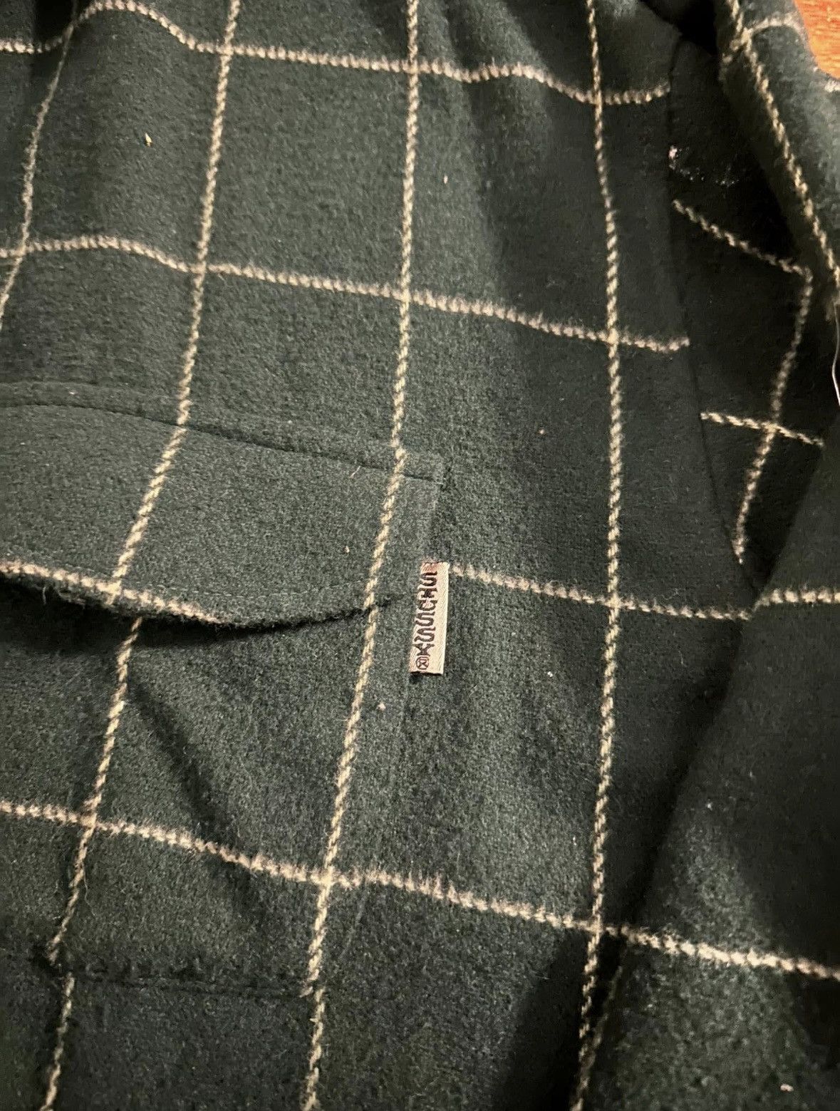 Stussy Vintage 90s Stussy Zip-Up Shirt Size US XL / EU 56 / 4 - 4 Thumbnail