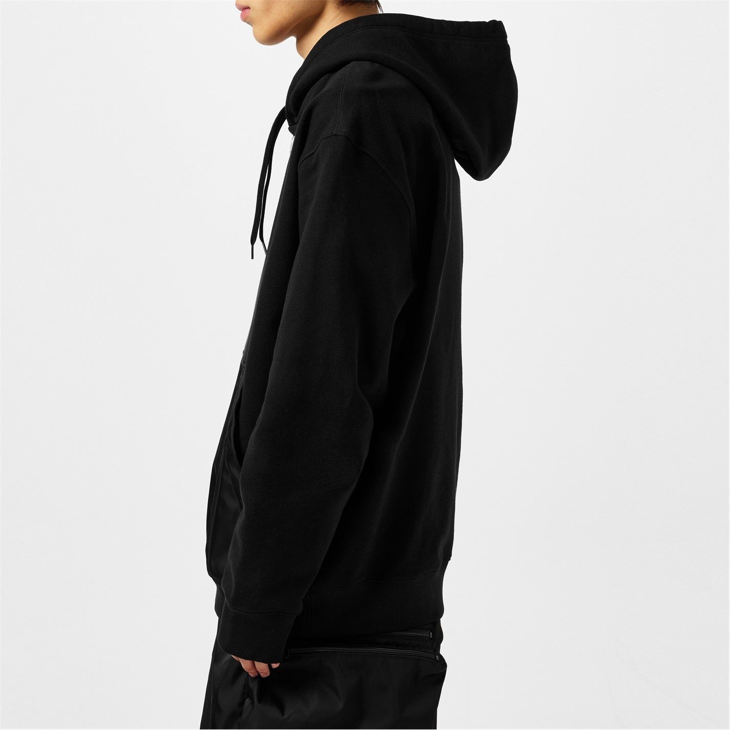 Prada PRADA Triangle Logo Fleece Hoodie Size US S / EU 44-46 / 1 - 3 Thumbnail