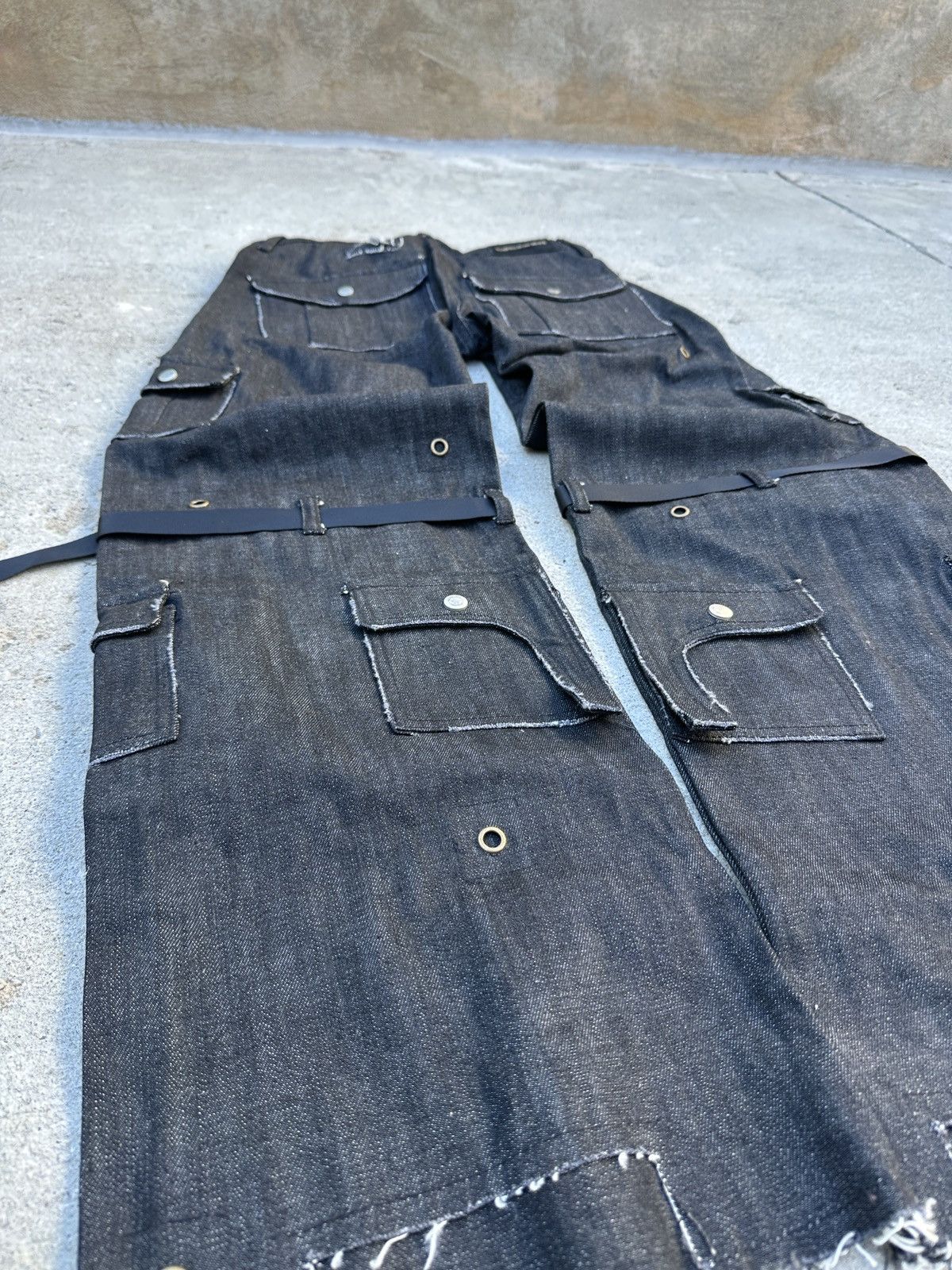 Other Black cargo denim from Faitparlui Size US 30 / EU 46 - 4 Thumbnail