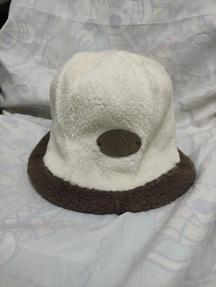 Disney WINNIE THE POOH FUR BUCKET HAT Size ONE SIZE - 6 Thumbnail