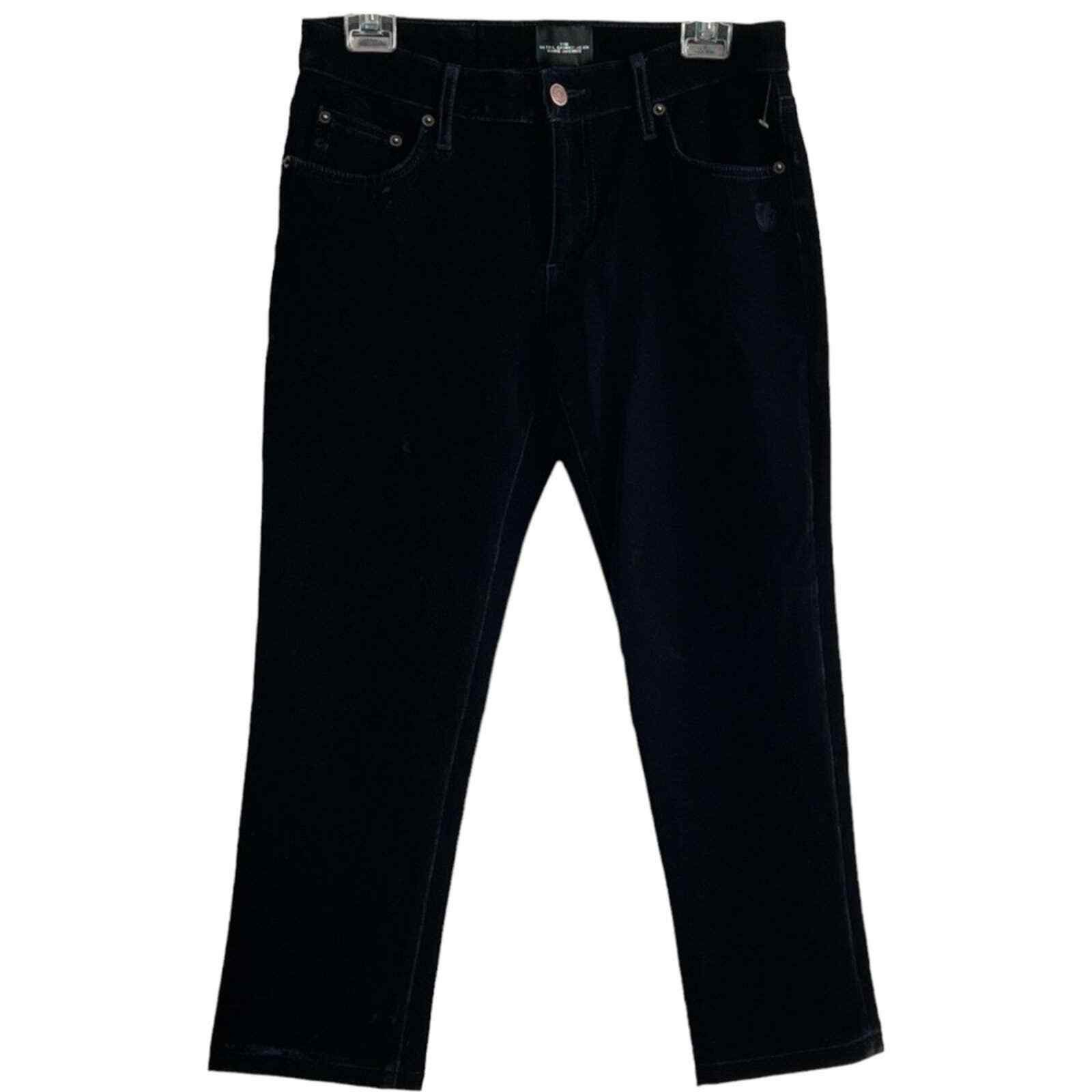 Marc Jacobs MARC JACOBS Navy Blue Mid-Rise Ultra Skinny Jeans, US28 Size 28" / US 6 / IT 42 - 1 Thumbnail