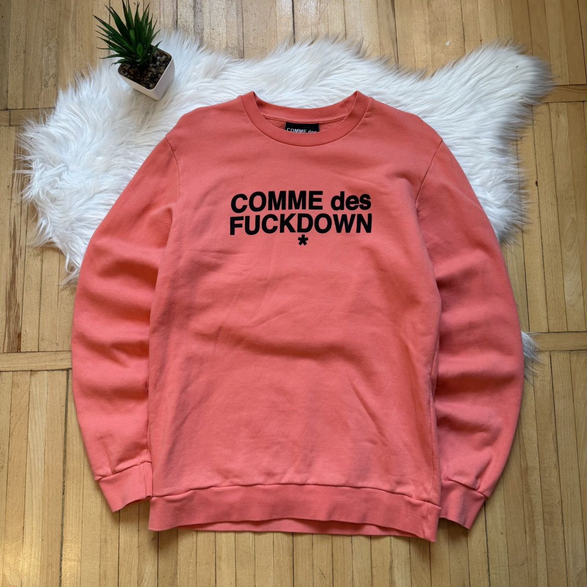 Comme Des Fuck Down 📌 Crazy Comme Des Fuck Down Sweatshirt Size US S / EU 44-46 / 1 - 1 Thumbnail