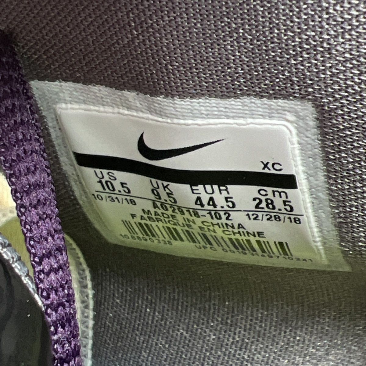 Nike Kyrie 5 mamba mentality Size US 10.5 / EU 43-44 - 9 Thumbnail