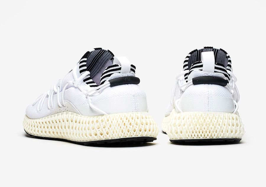 adidas Y-3 Runner 4D II White Black