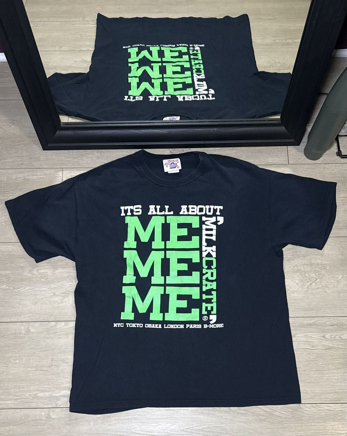Milkcrate Athletics Vintage 2000s MilkCrate “It’s All About Me Me Me” Promo Size US L / EU 52-54 / 3 - 1 Thumbnail