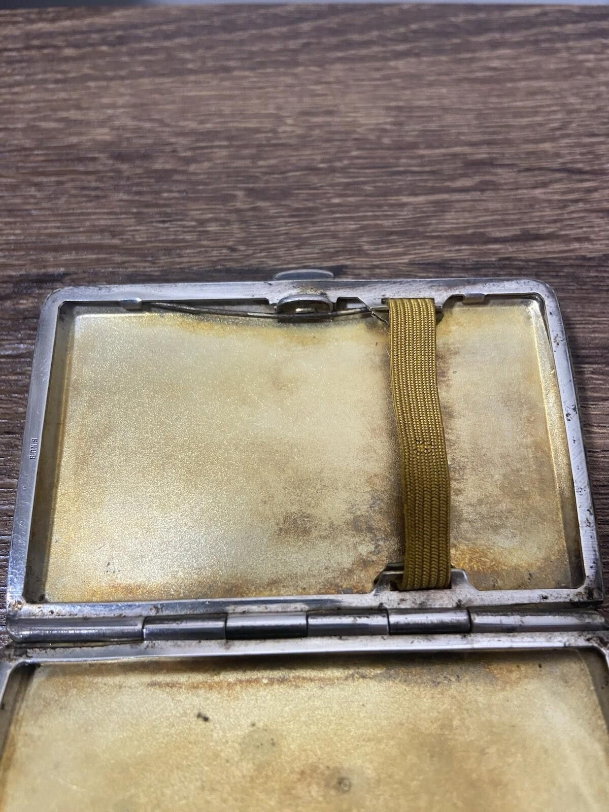 Other Shagreen EPNS plate faded blue-green stingray cigarette case Size ONE SIZE - 12 Thumbnail