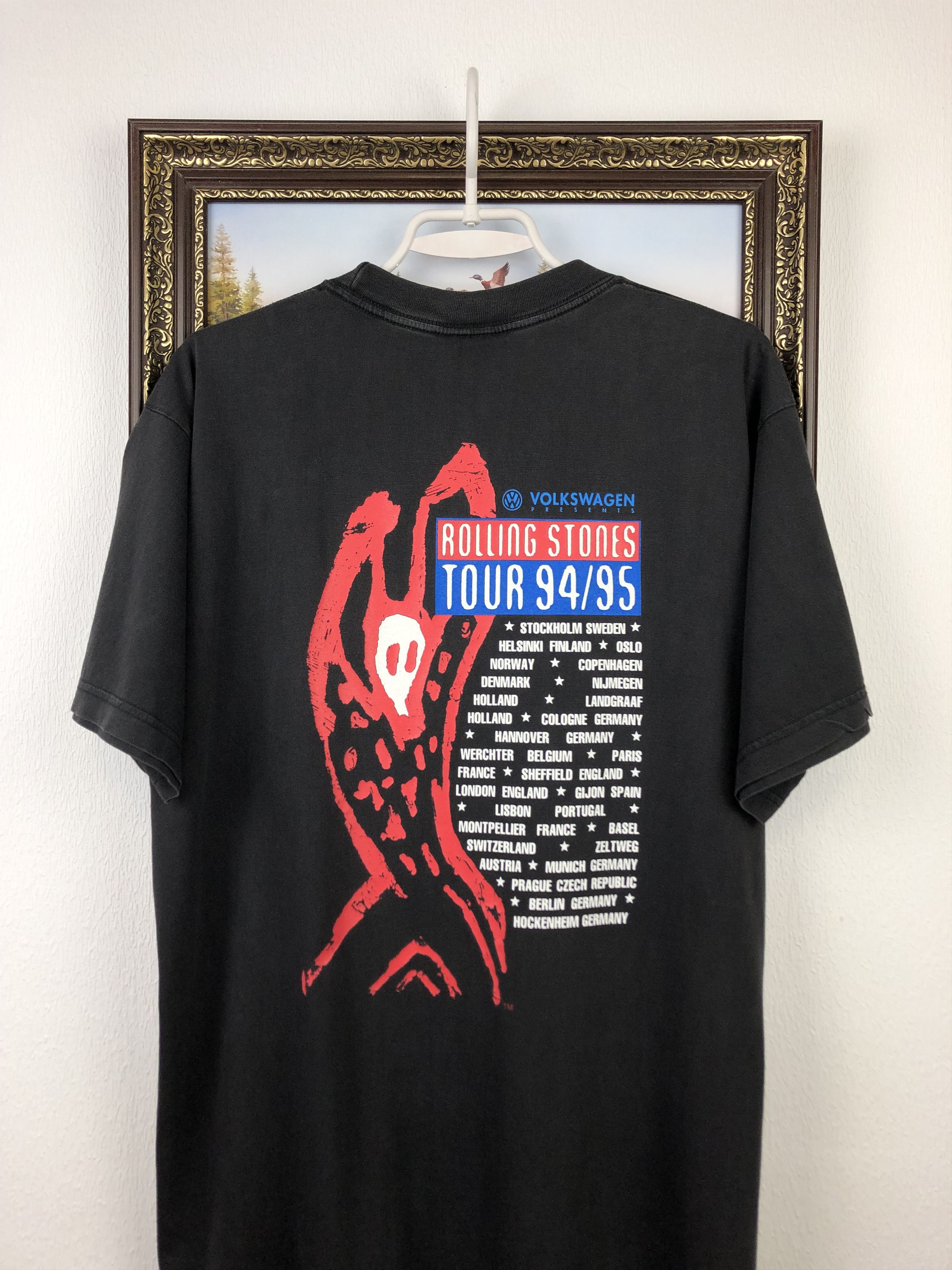 Band Tees Vintage Brockum Rolling Stones Voodoo Lounge Tour Shirt Tee Size US L / EU 52-54 / 3 - 11 Thumbnail