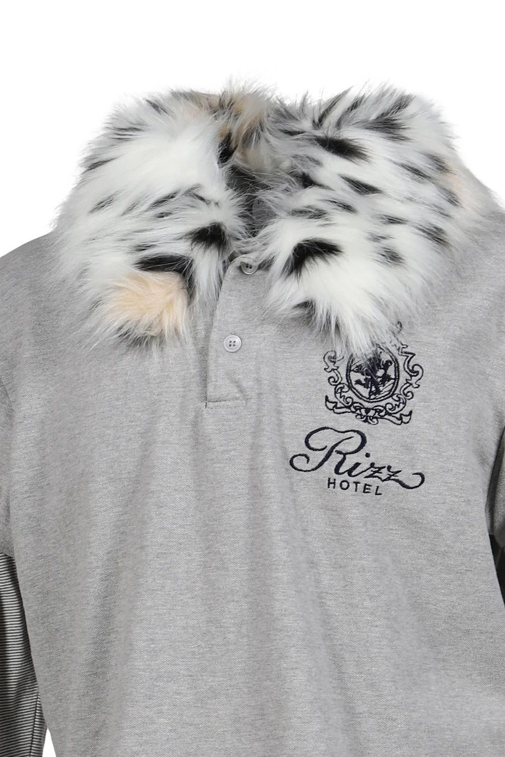 PROJECT G/R Protocol Index FUR COLLAR LAYERED POLO PROJECT GR size 2 Size US M / EU 48-50 / 2 - 4 Thumbnail