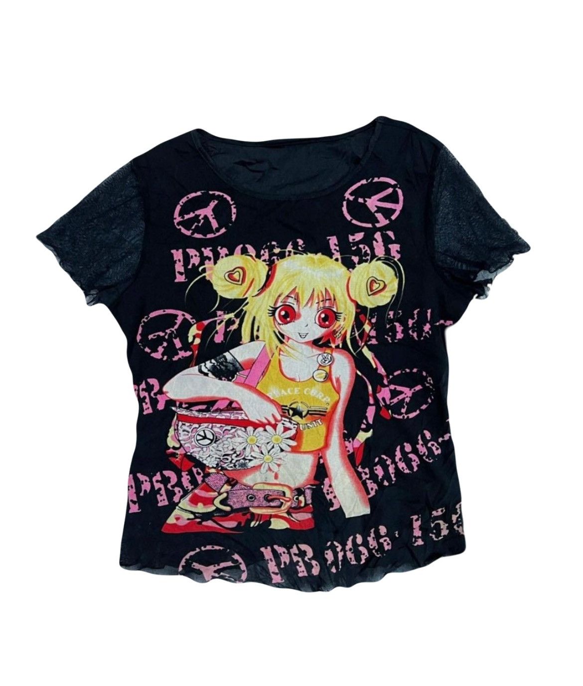 Japanese Brand Vintage mesh punk top 🩸❤️‍🔥 Size M / US 6-8 / IT 42-44 - 1 Thumbnail