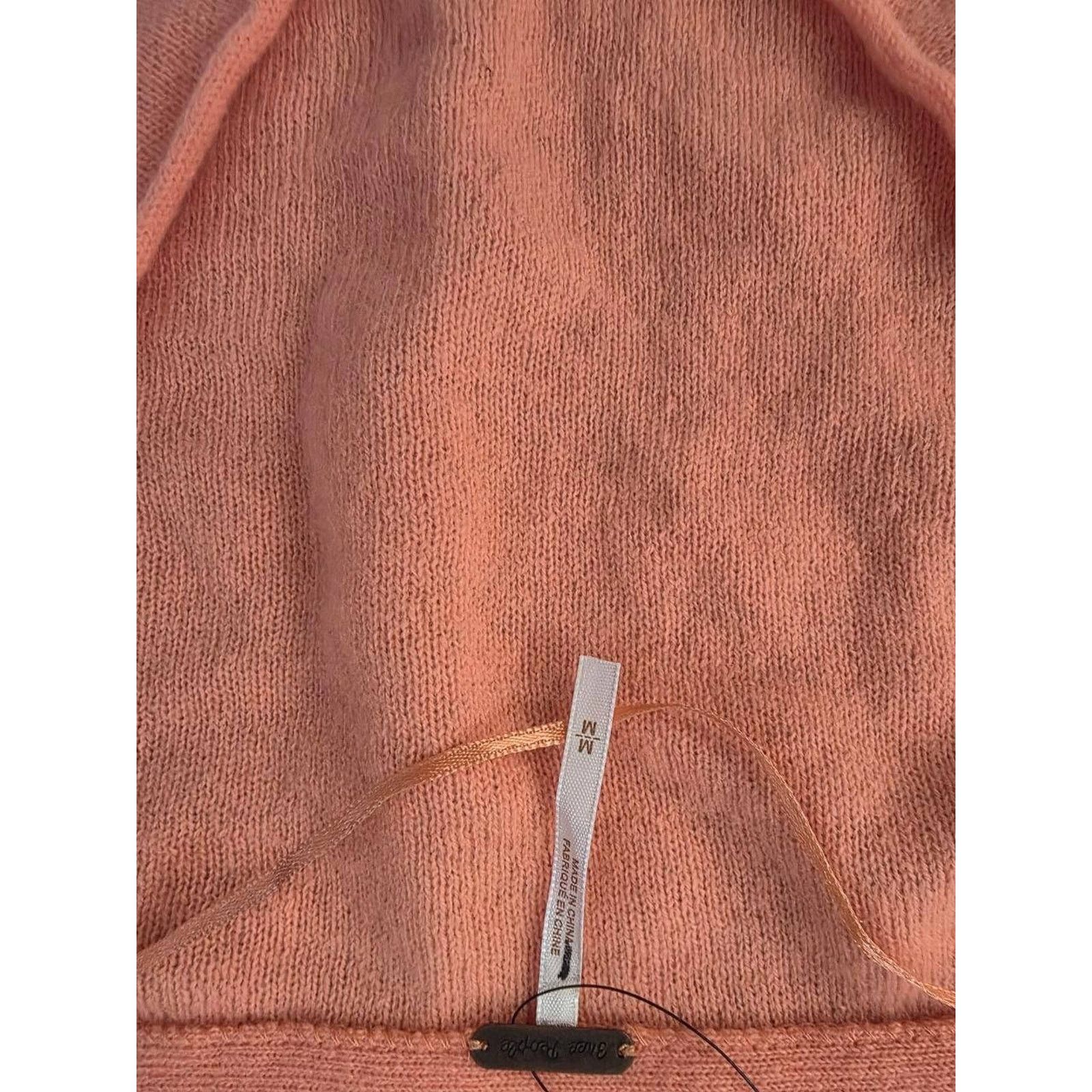 Free People Free People 100% Pullover Medium coral A001490 Size M / US 6-8 / IT 42-44 - 5 Thumbnail
