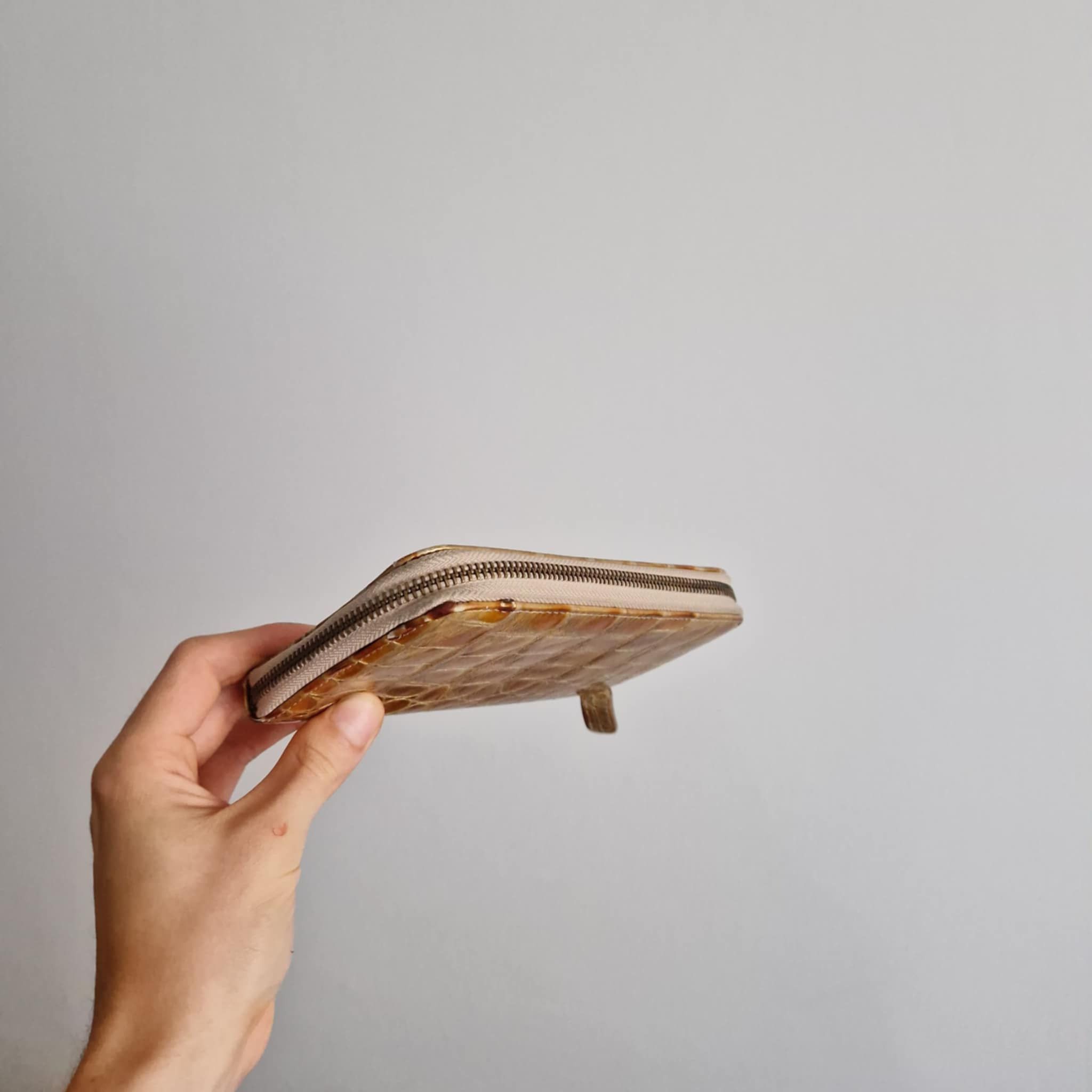 Max Mara Vintage Max Mara Crocodile-Effect Wallet Size ONE SIZE - 5 Thumbnail