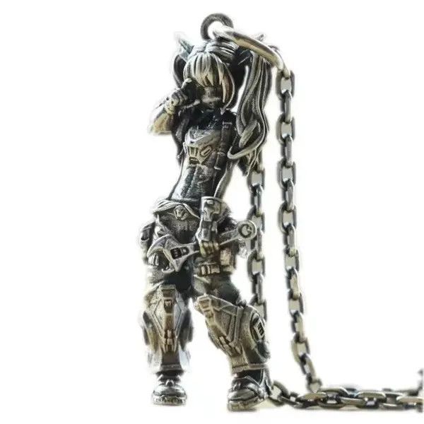 Jewelry Ikegami x Maria Anime Girl Pendant Necklace Size ONE SIZE - 3 Thumbnail