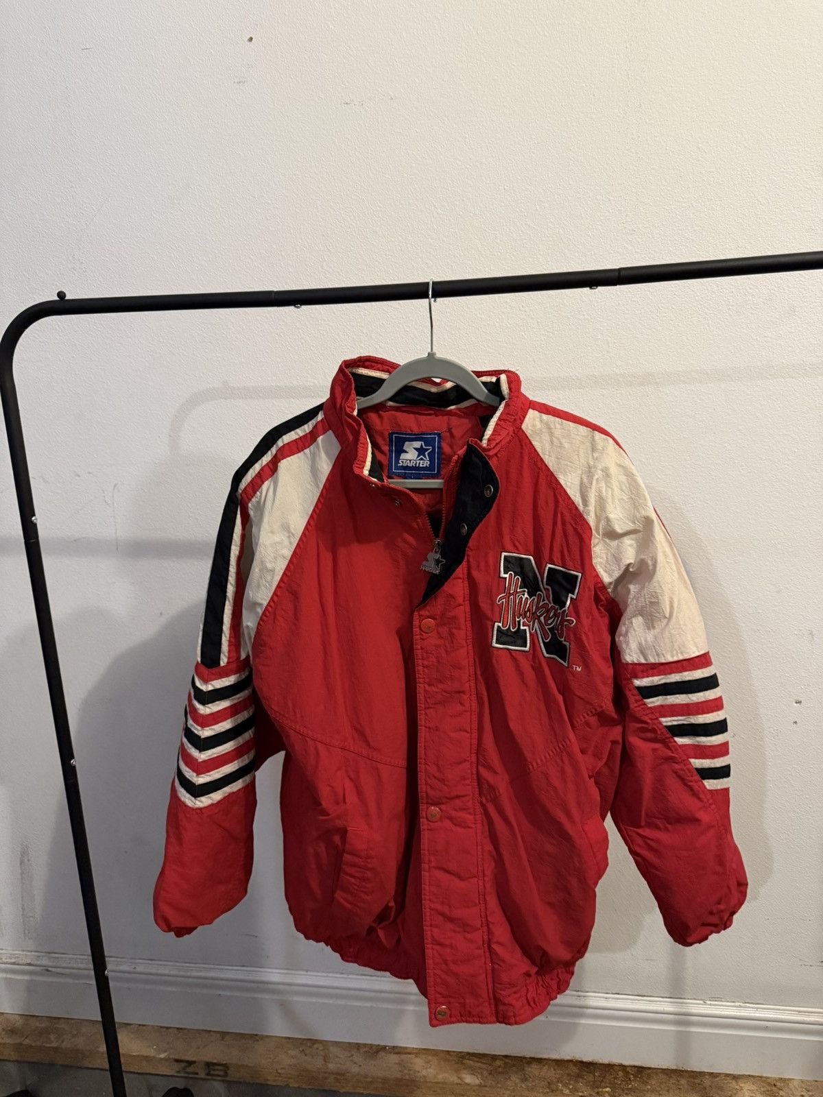 Vintage 90s Nebraska Huskers Starter Jacket