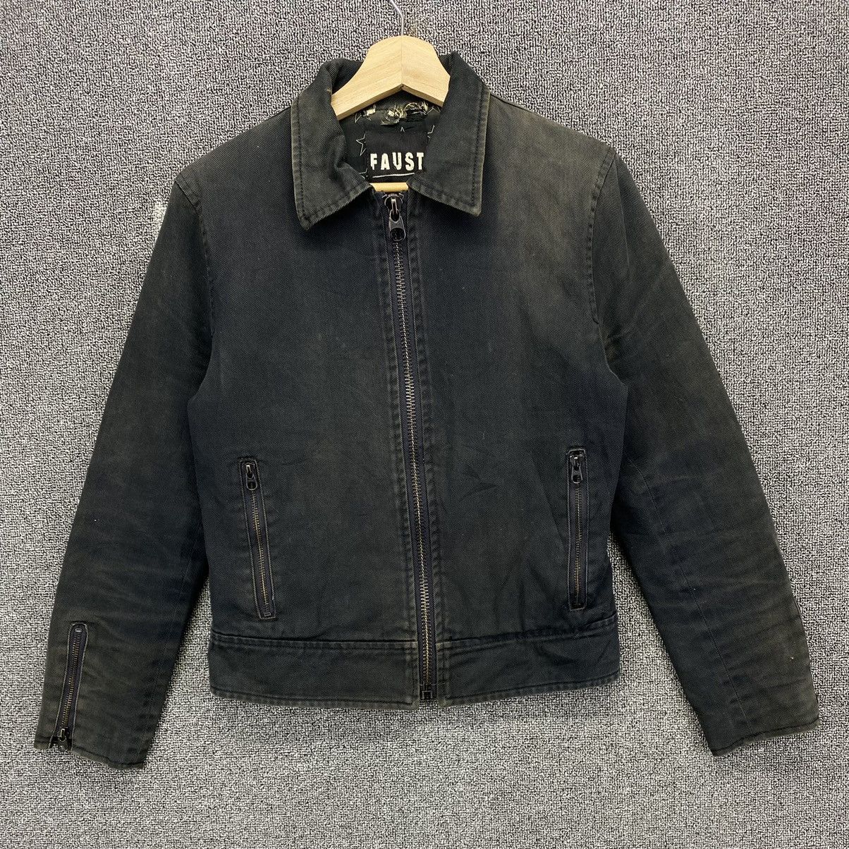 If Six Was Nine Vintage Faust Punk Style Denim Jacket Size S / US 4 / IT 40 - 6 Thumbnail