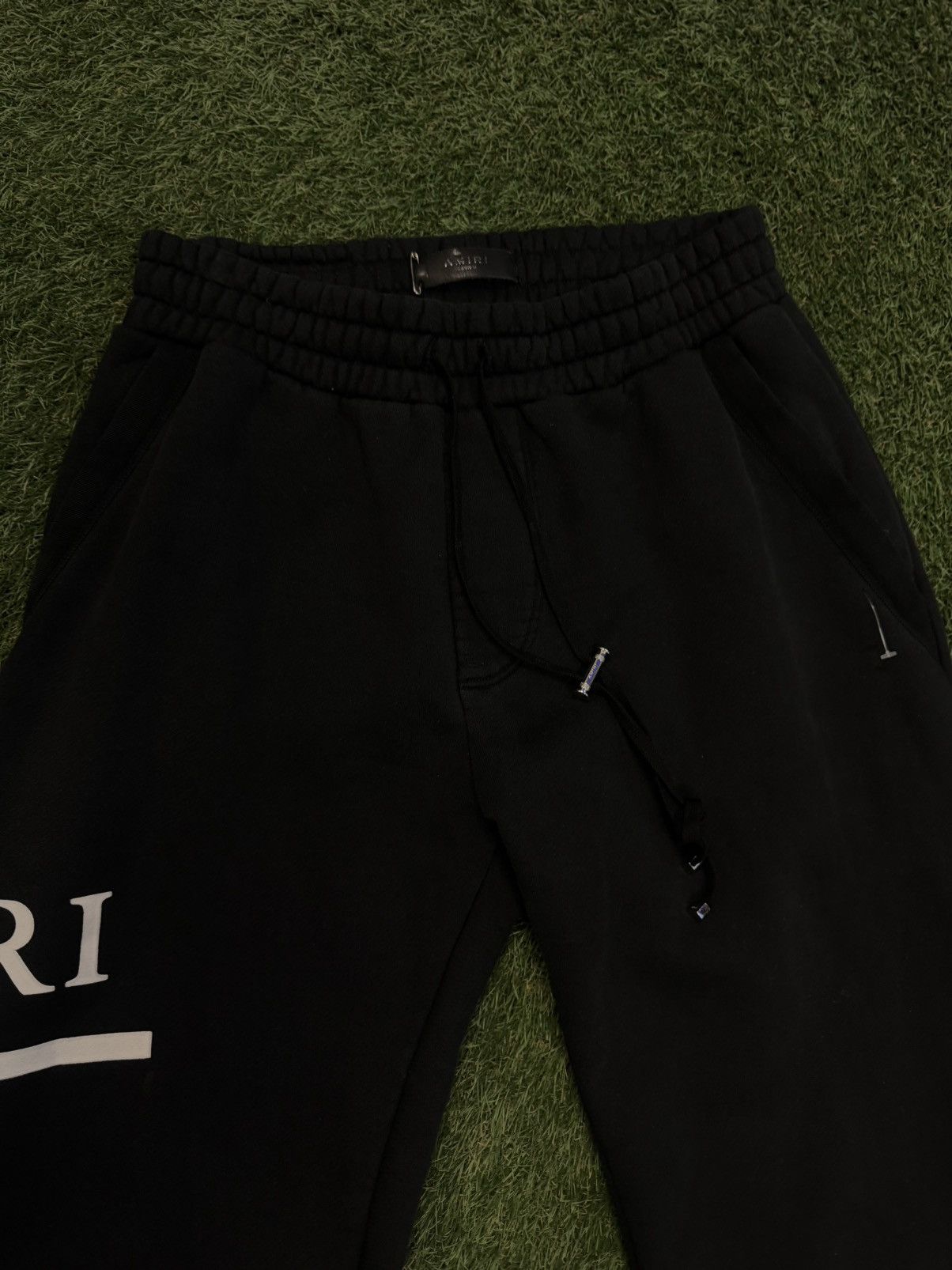 Amiri Amiri Sweatpants Black White Size Medium 🧼 Size US 31 - 7 Thumbnail