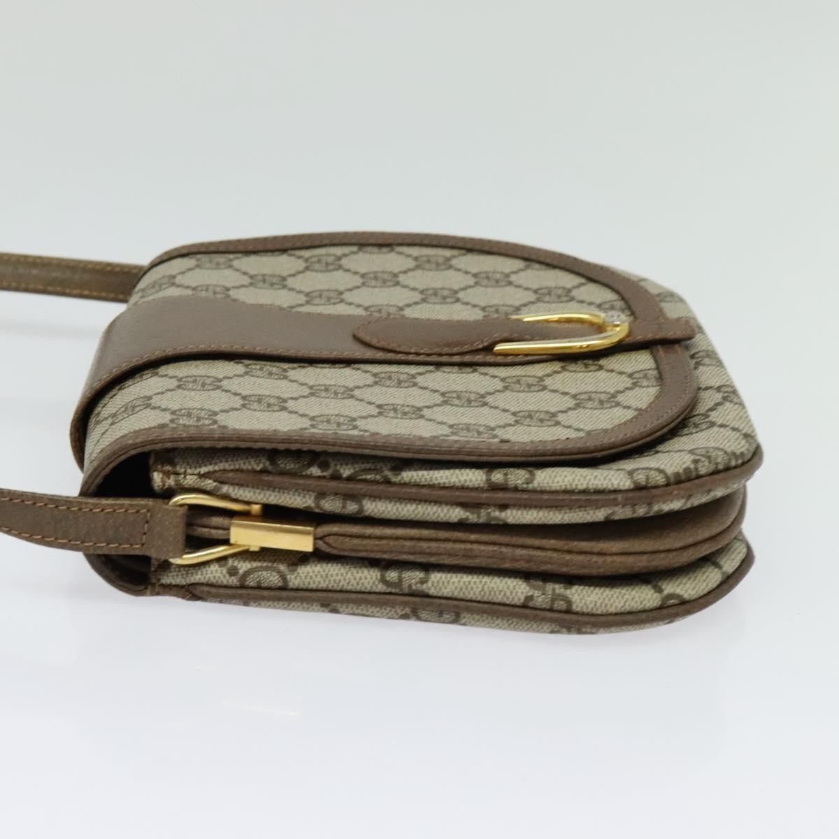 Gucci GUCCI GG Supreme Shoulder Bag Pvc Beige Gold Size ONE SIZE - 4 Thumbnail