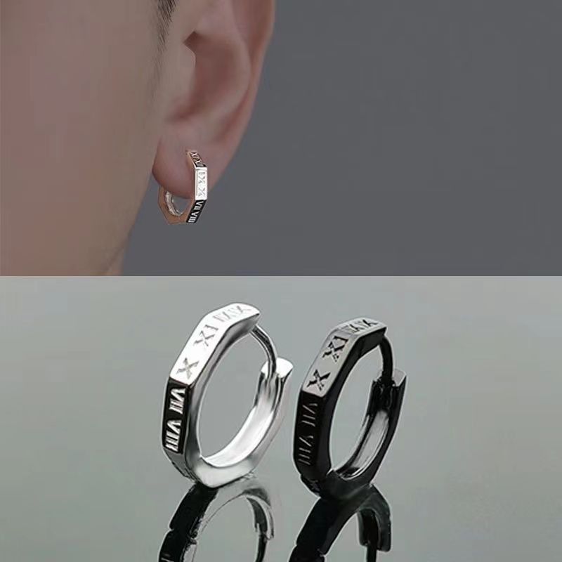 Jewelry New Trend Earrings One Pairs Chrome Jewelry Size ONE SIZE - 2 Thumbnail