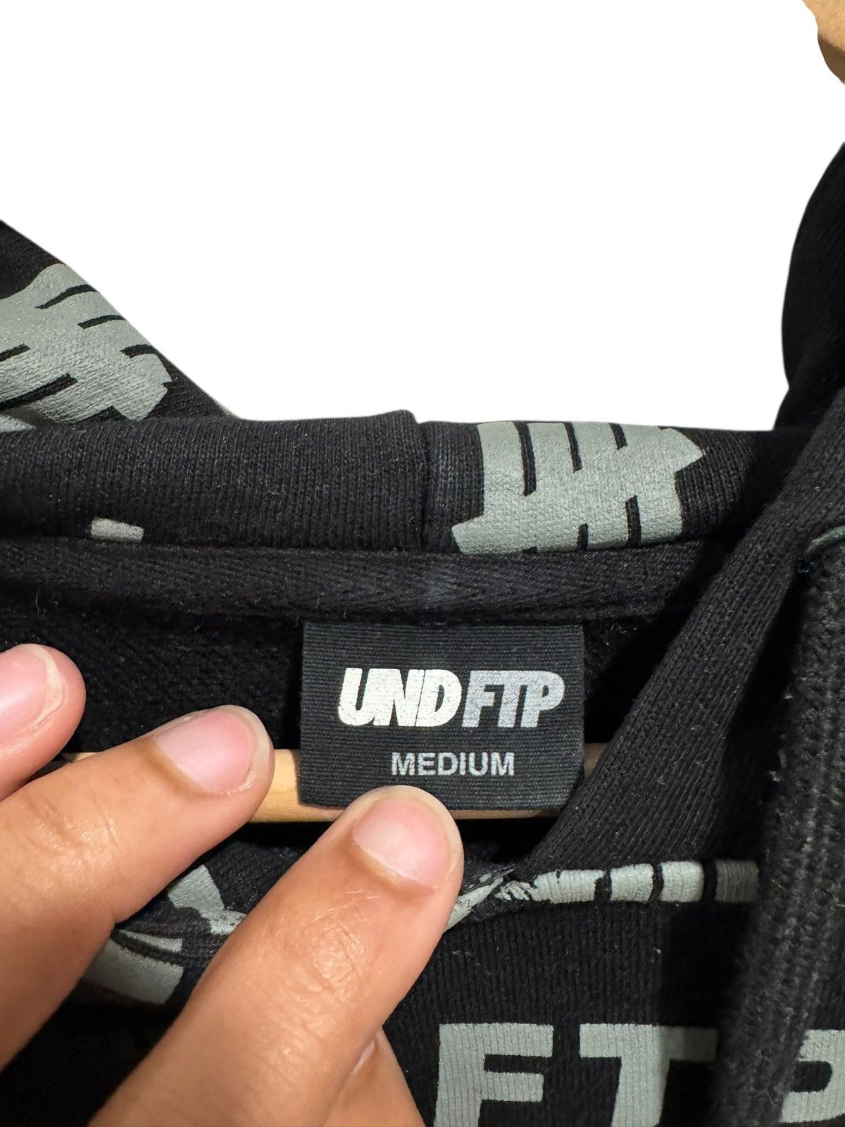 Fuck The Population × Undefeated FTP x Undefeated All Over Print Hoodie Black Size US M / EU 48-50 / 2 - 4 Thumbnail