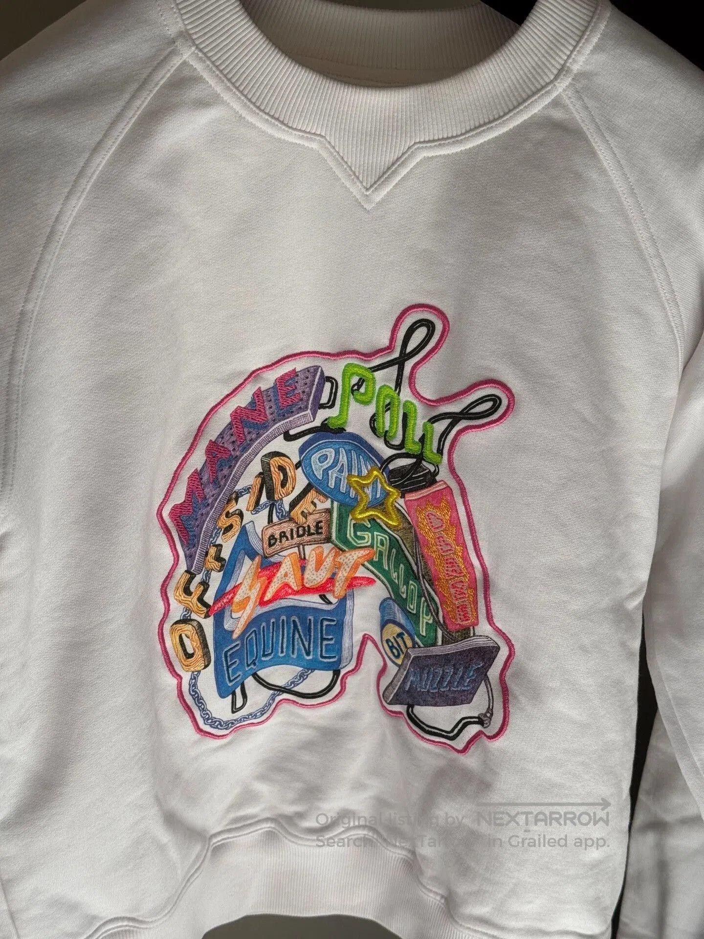 Hermes Hermes 2023 SS Graffiti Sweatshirt. Size US XS / EU 42 / 0 - 2 Thumbnail