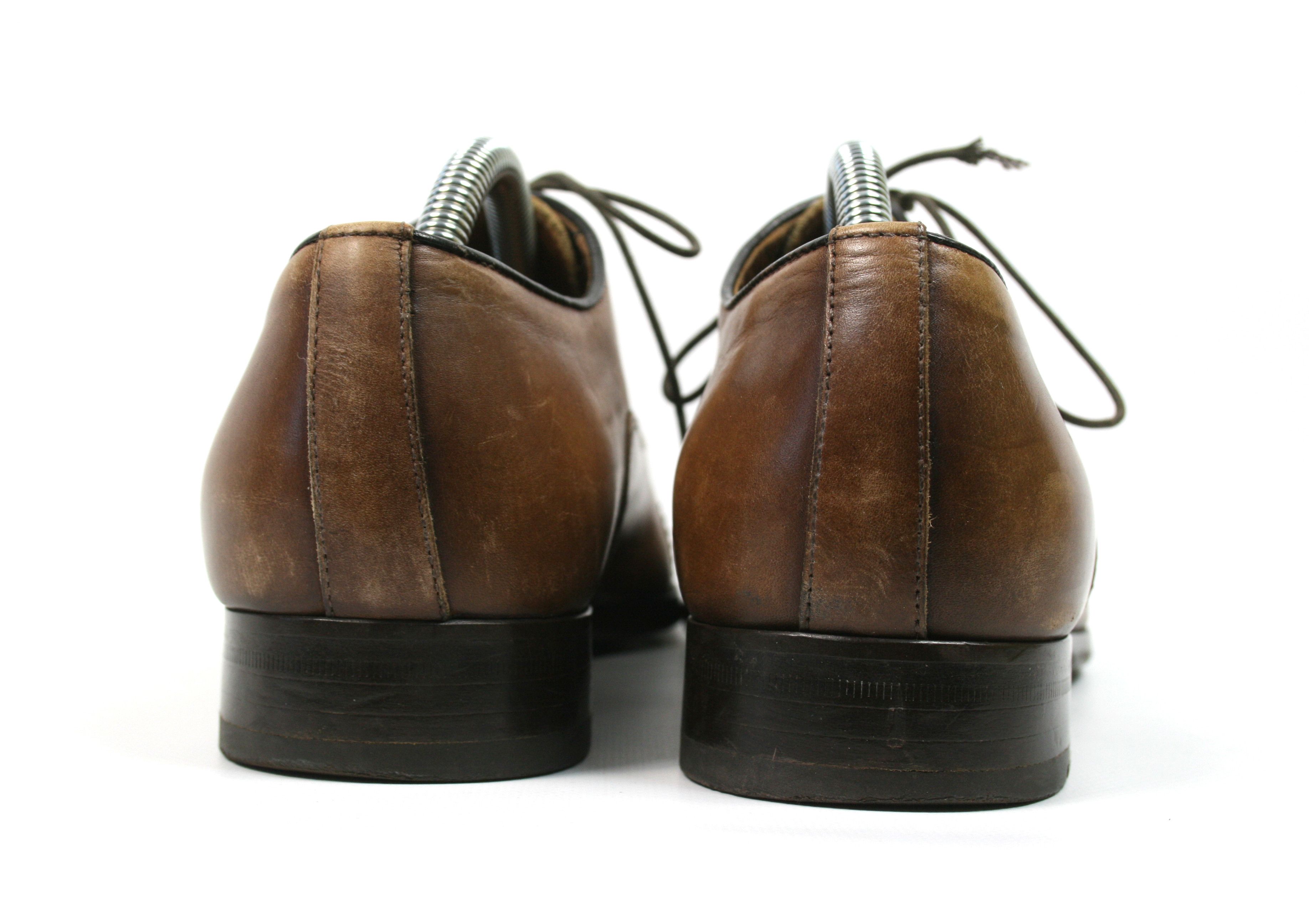 Doucal's Leather Oxford Shoes Size US 7 / EU 40 - 8 Thumbnail