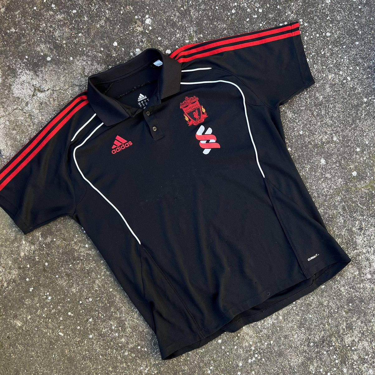 Adidas Adidas Liverpool Polo Soccer Streetwear football rare fan L Size US XL / EU 56 / 4 - 2 Thumbnail